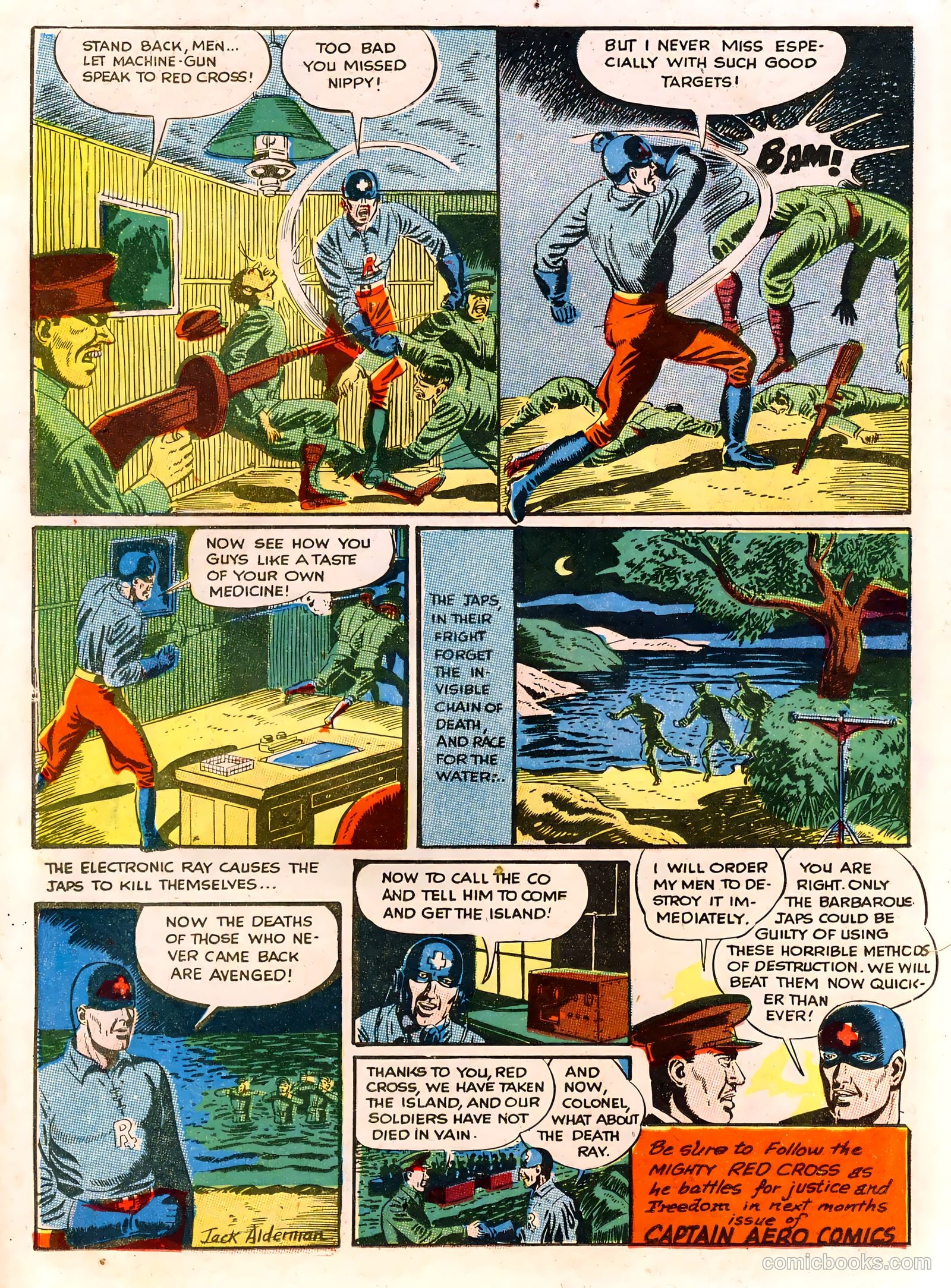 Captain Aero Comics #12 — page 25 of 57