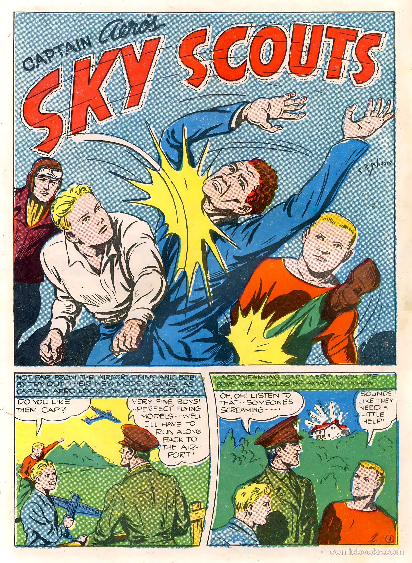 Captain Aero Comics #12 — page 26 of 57