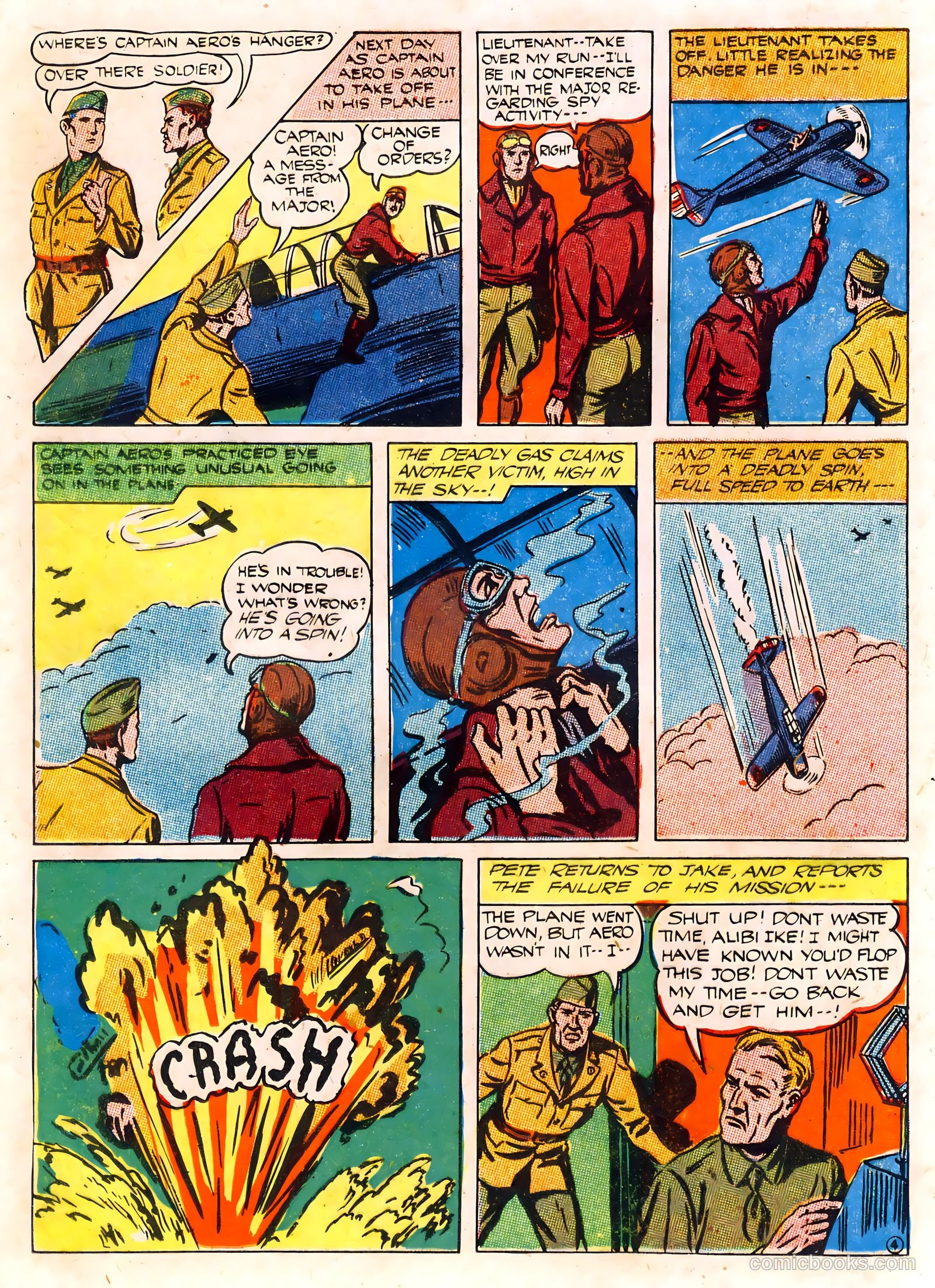 Captain Aero Comics #12 — page 29 of 57