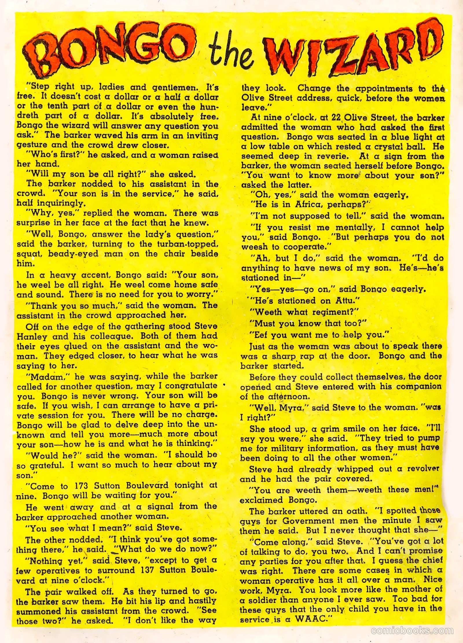Captain Aero Comics #12 — page 32 of 57