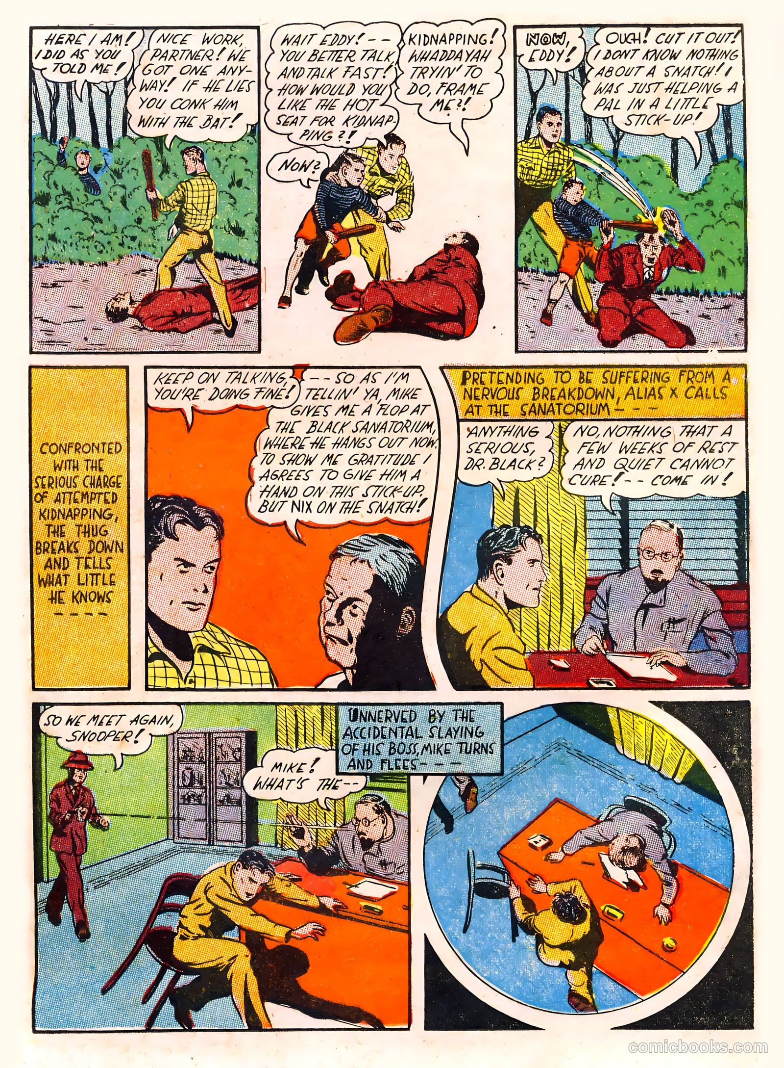 Captain Aero Comics #12 — page 36 of 57