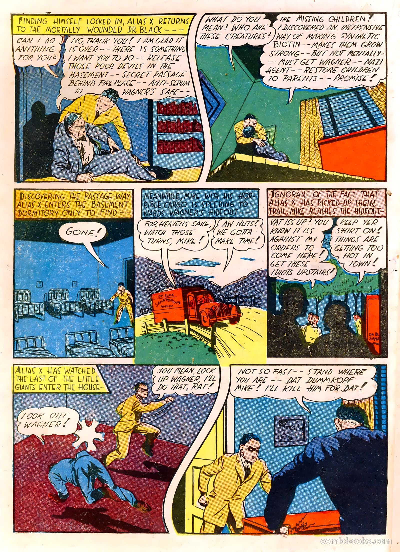 Captain Aero Comics #12 — page 37 of 57