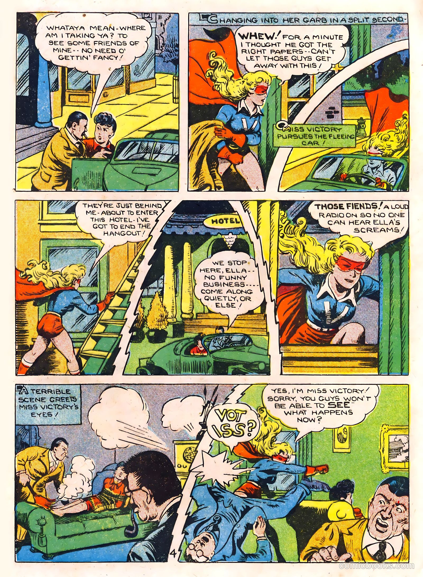 Captain Aero Comics #12 — page 42 of 57