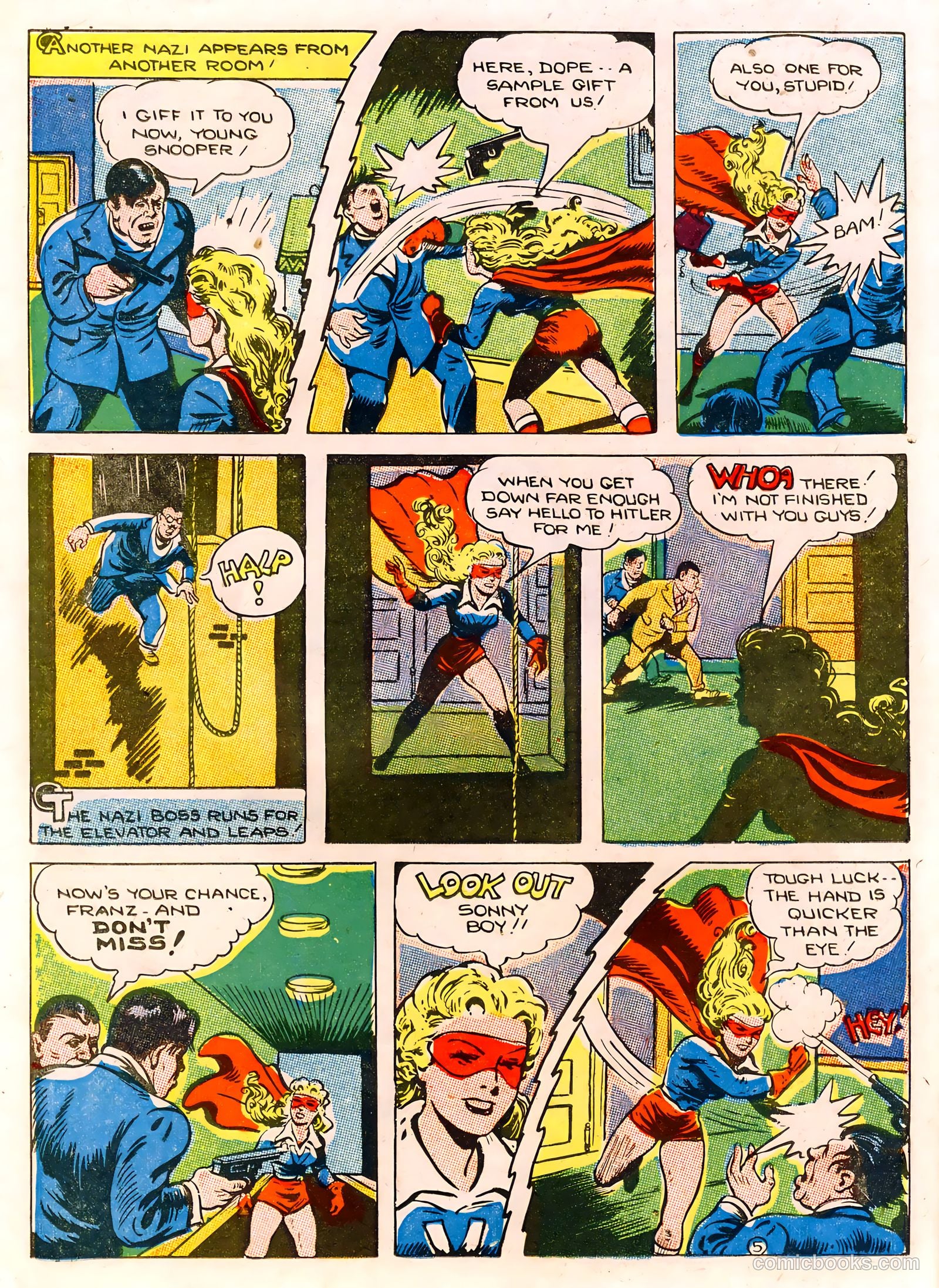 Captain Aero Comics #12 — page 43 of 57