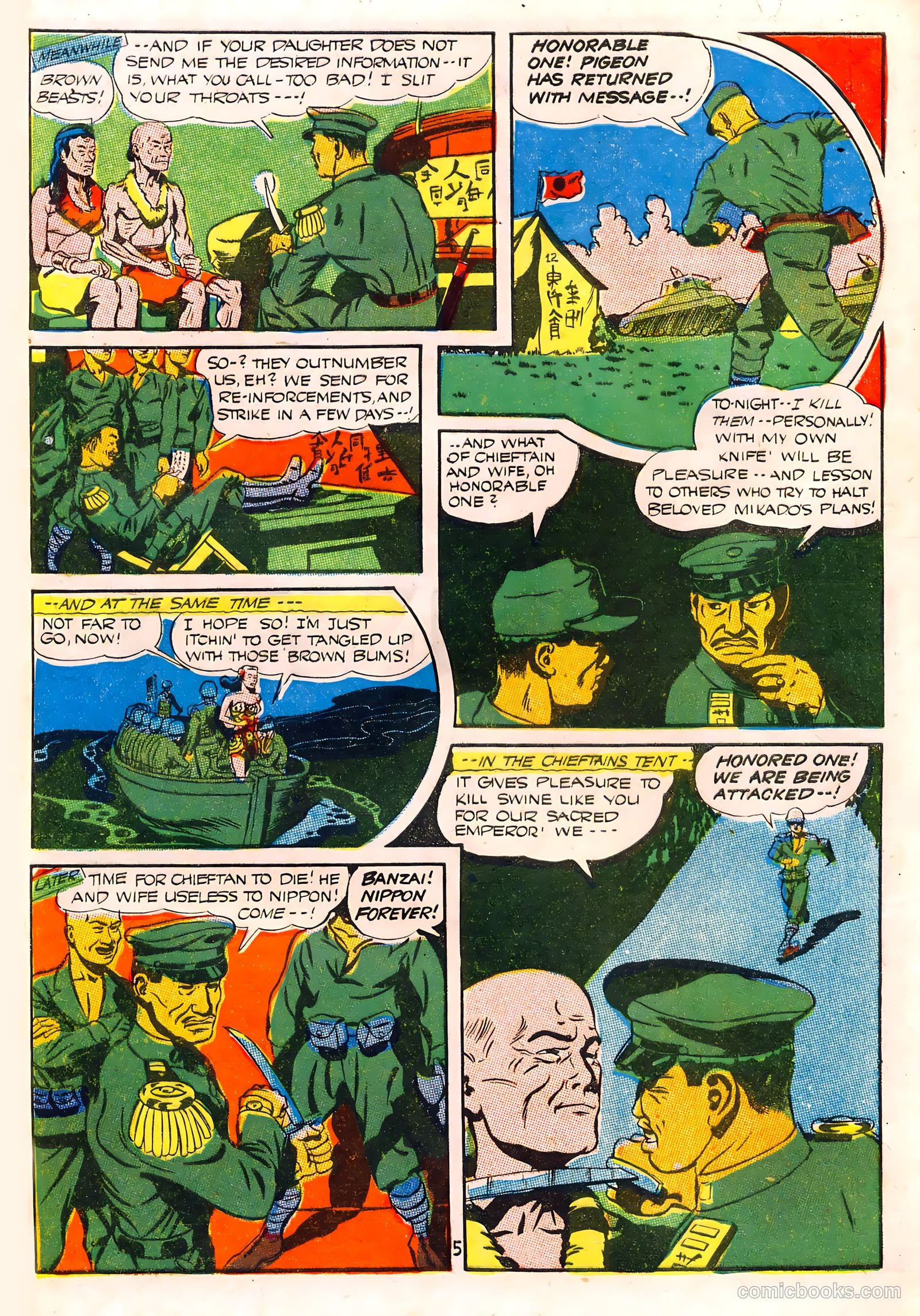 Captain Aero Comics #12 — page 50 of 57