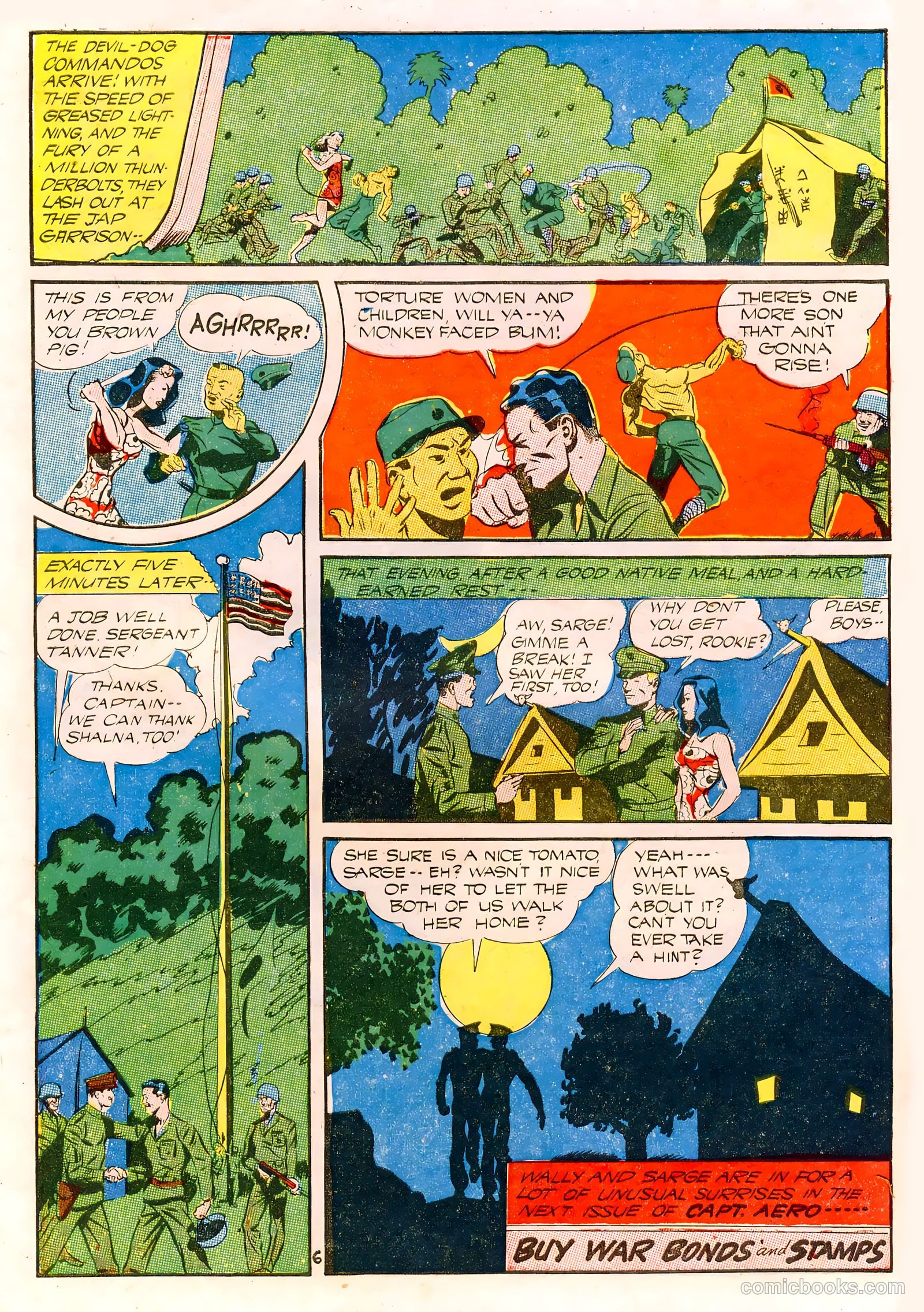 Captain Aero Comics #12 — page 51 of 57