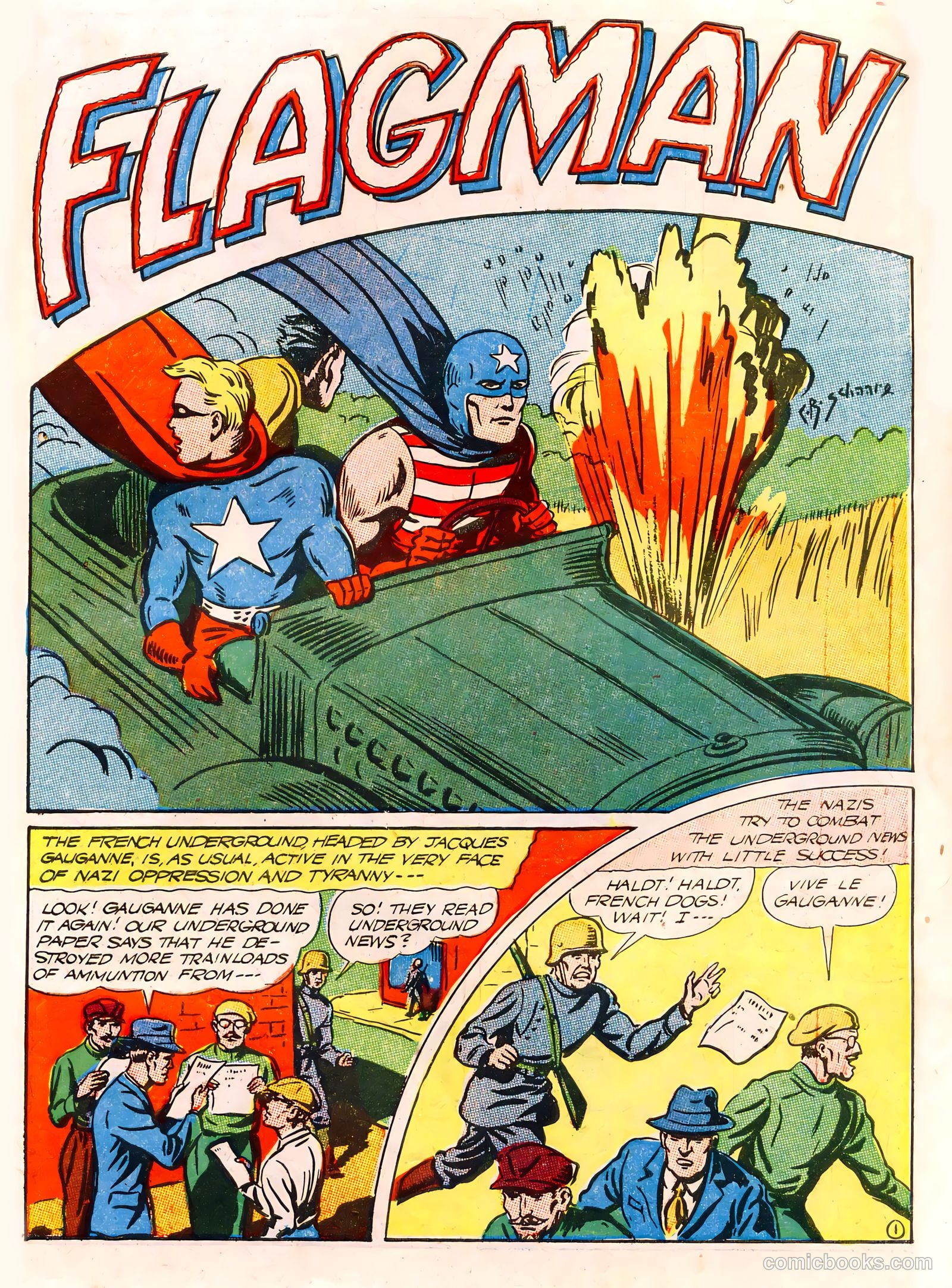 Captain Aero Comics #12 — page 52 of 57