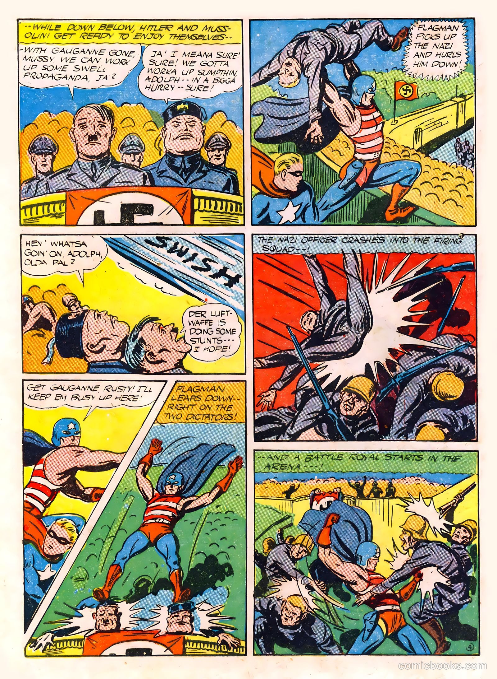 Captain Aero Comics #12 — page 55 of 57