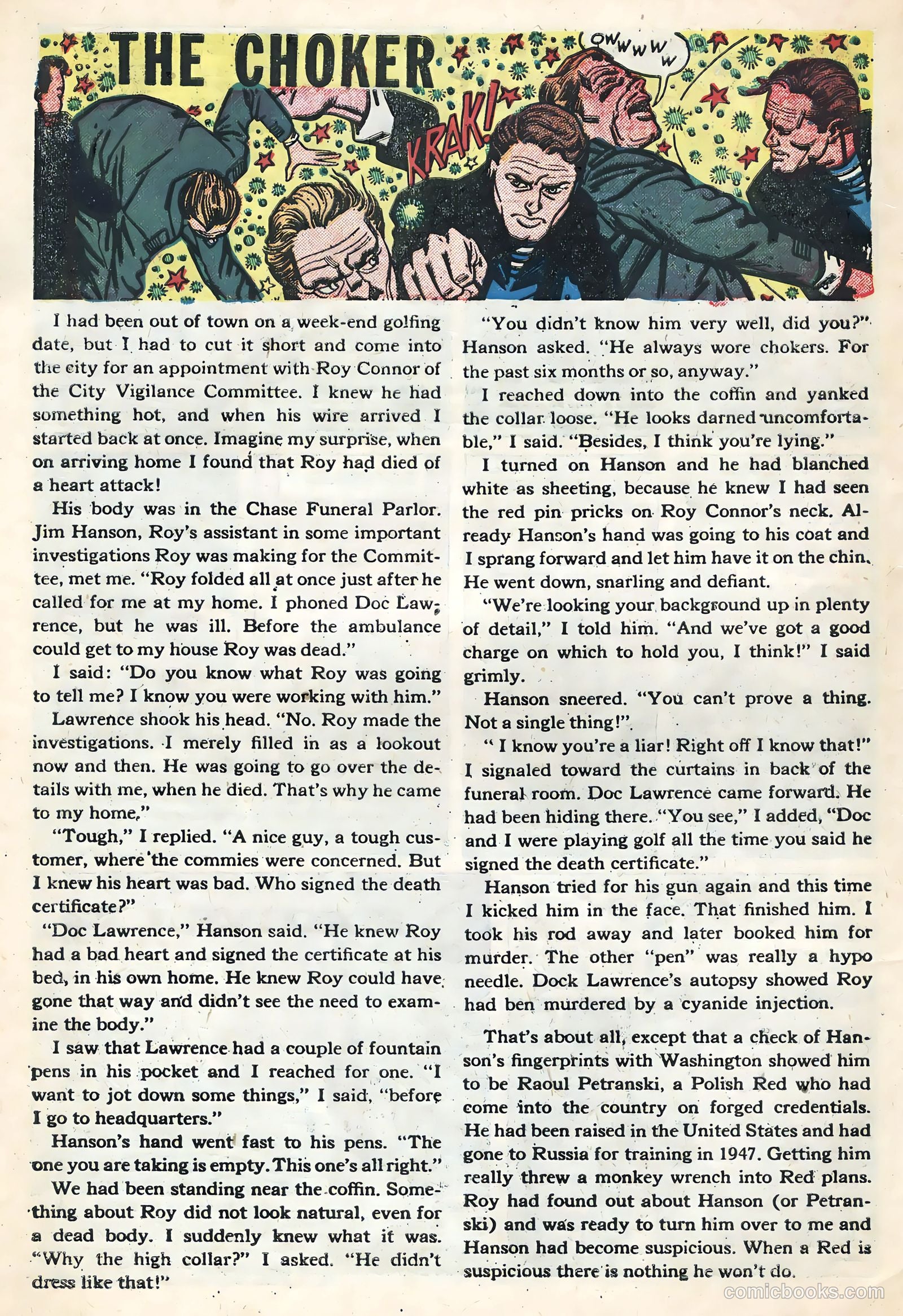 Danger #11 — page 32 of 36