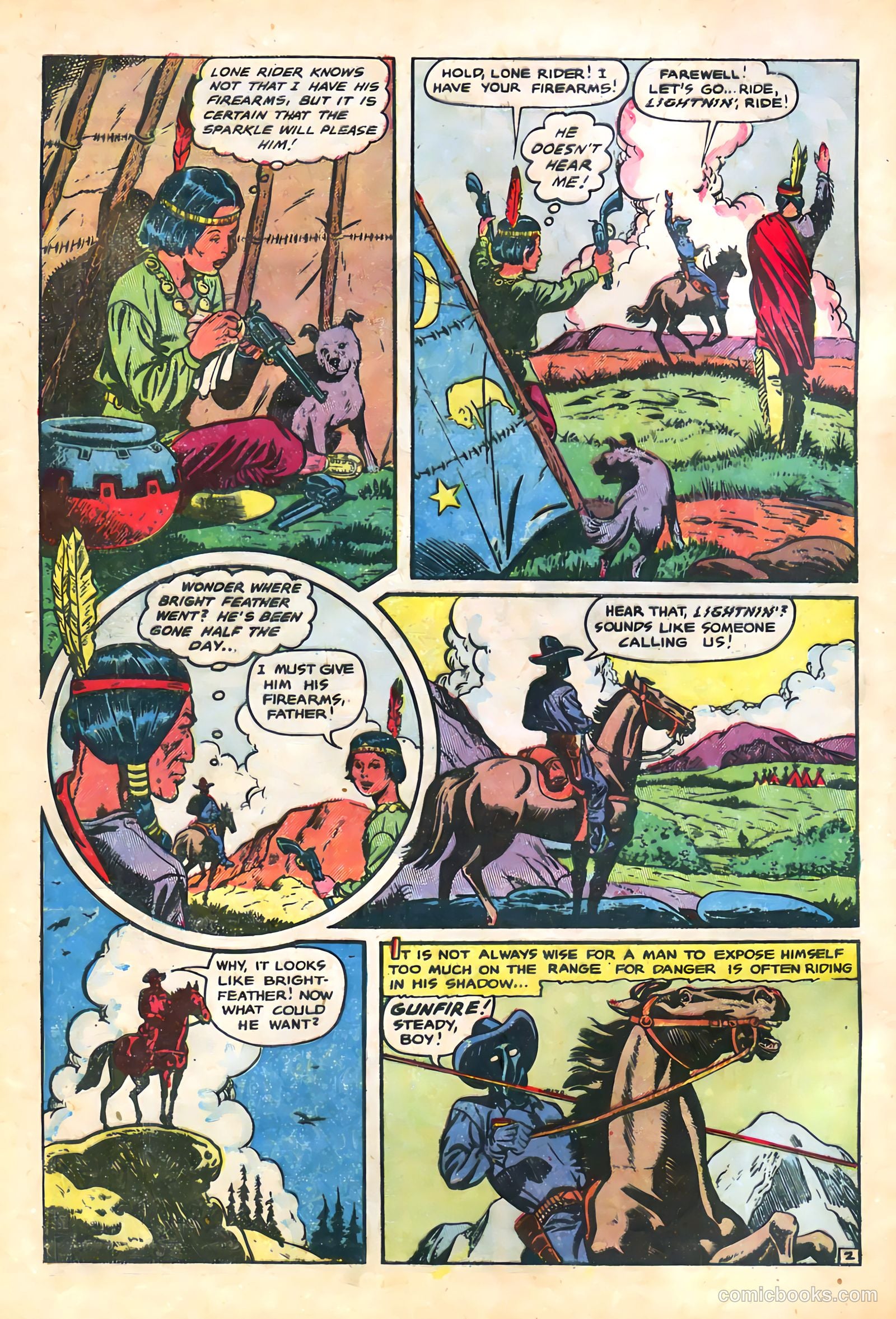 The Lone Rider #21 — page 6 of 36