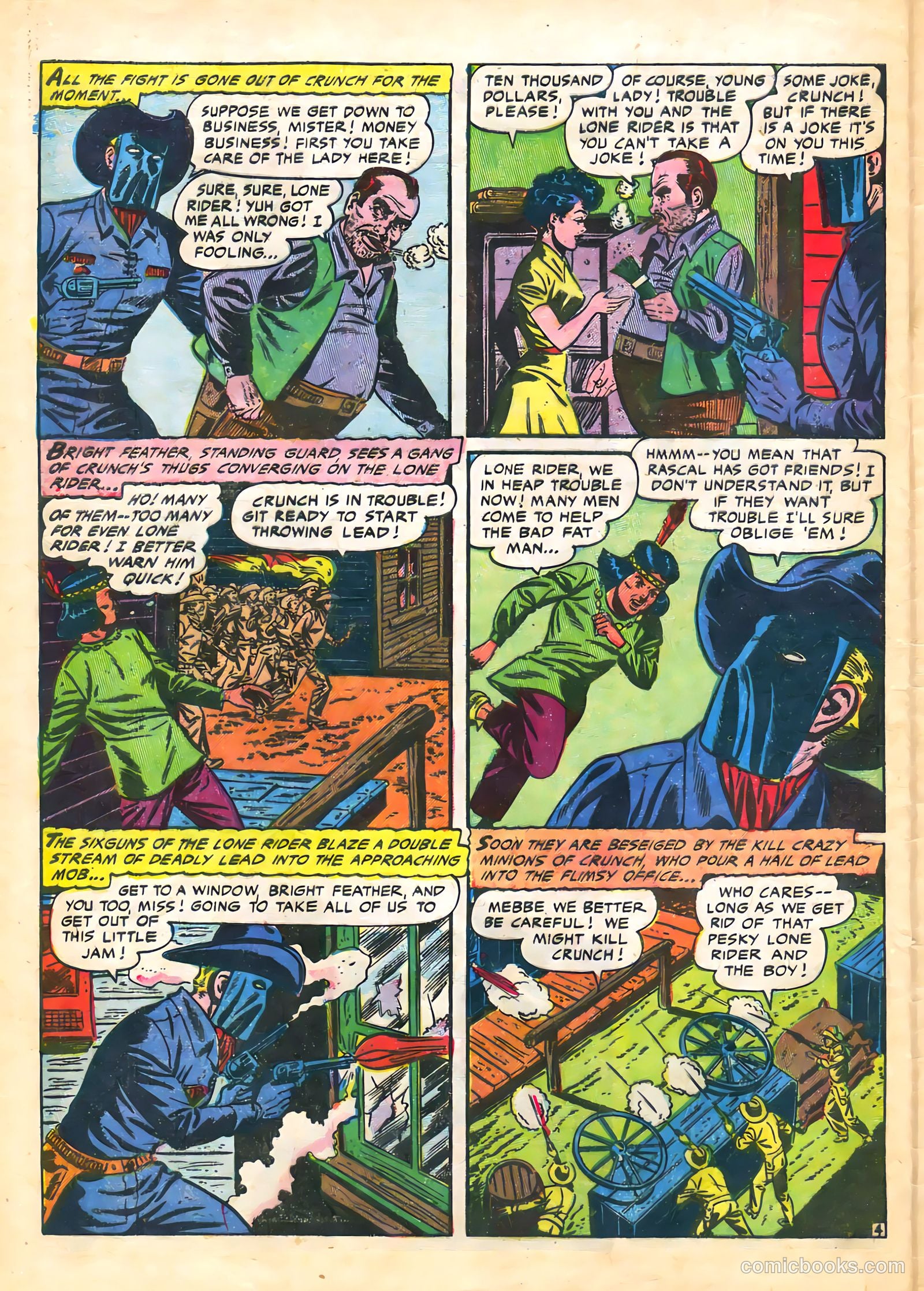 The Lone Rider #21 — page 30 of 36