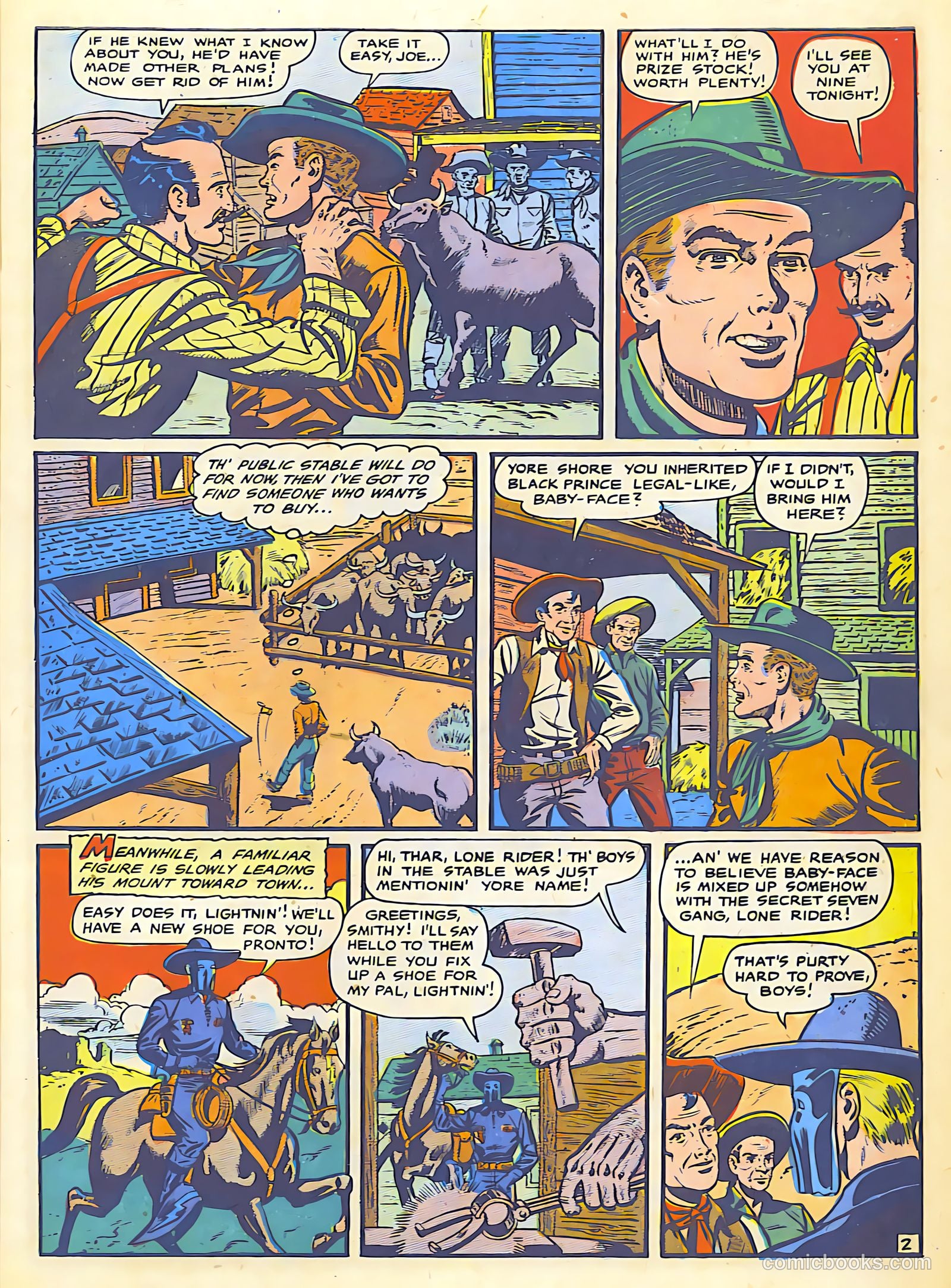 The Lone Rider #25 — page 5 of 36