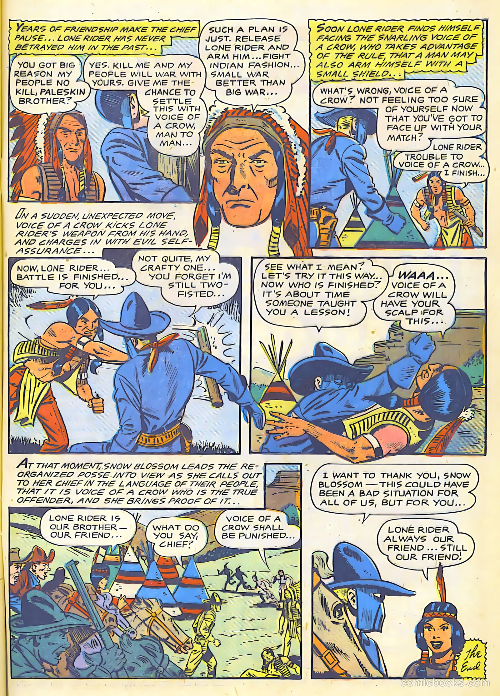 The Lone Rider #25 — page 33 of 36