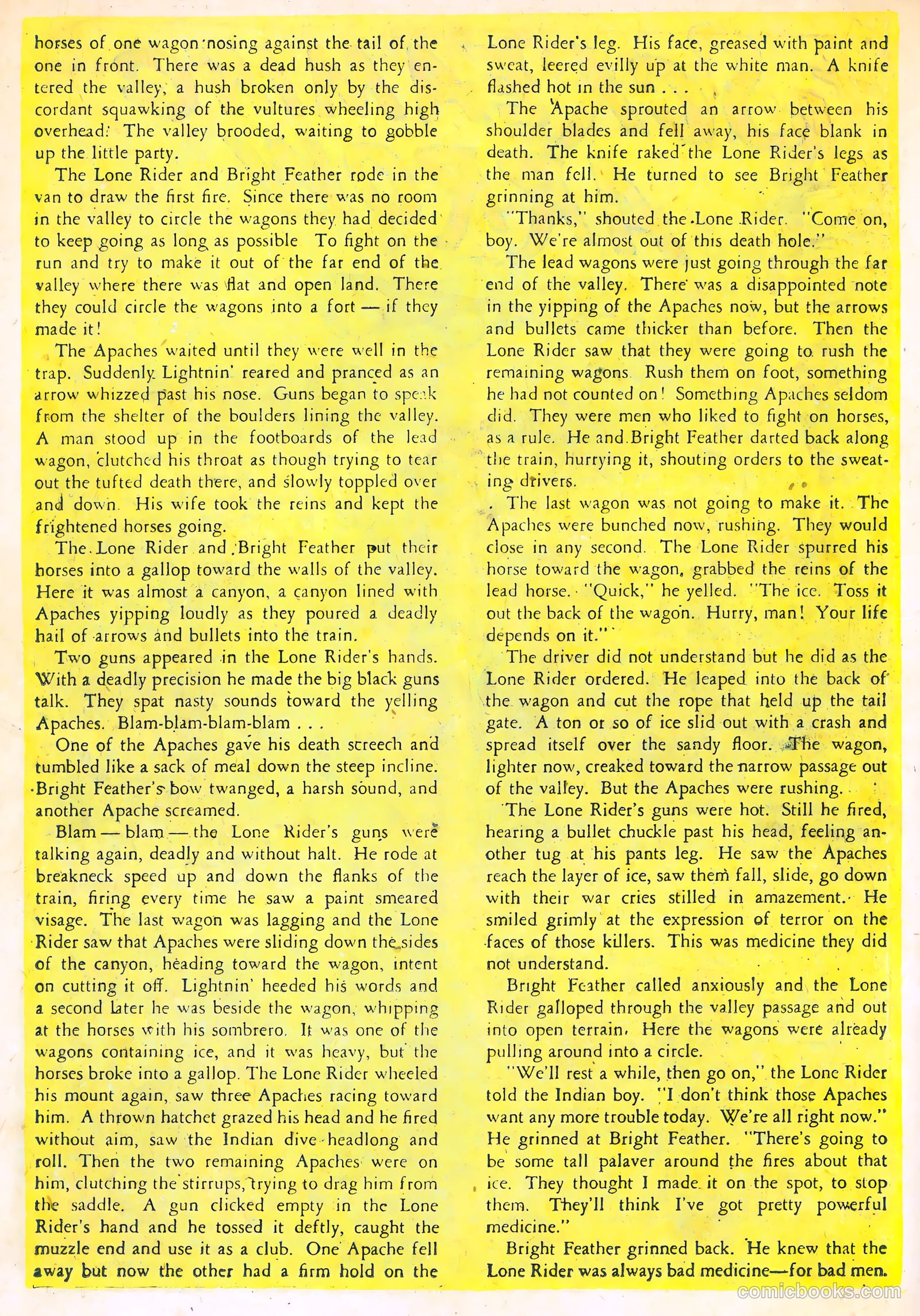 The Lone Rider #10 — page 18 of 36
