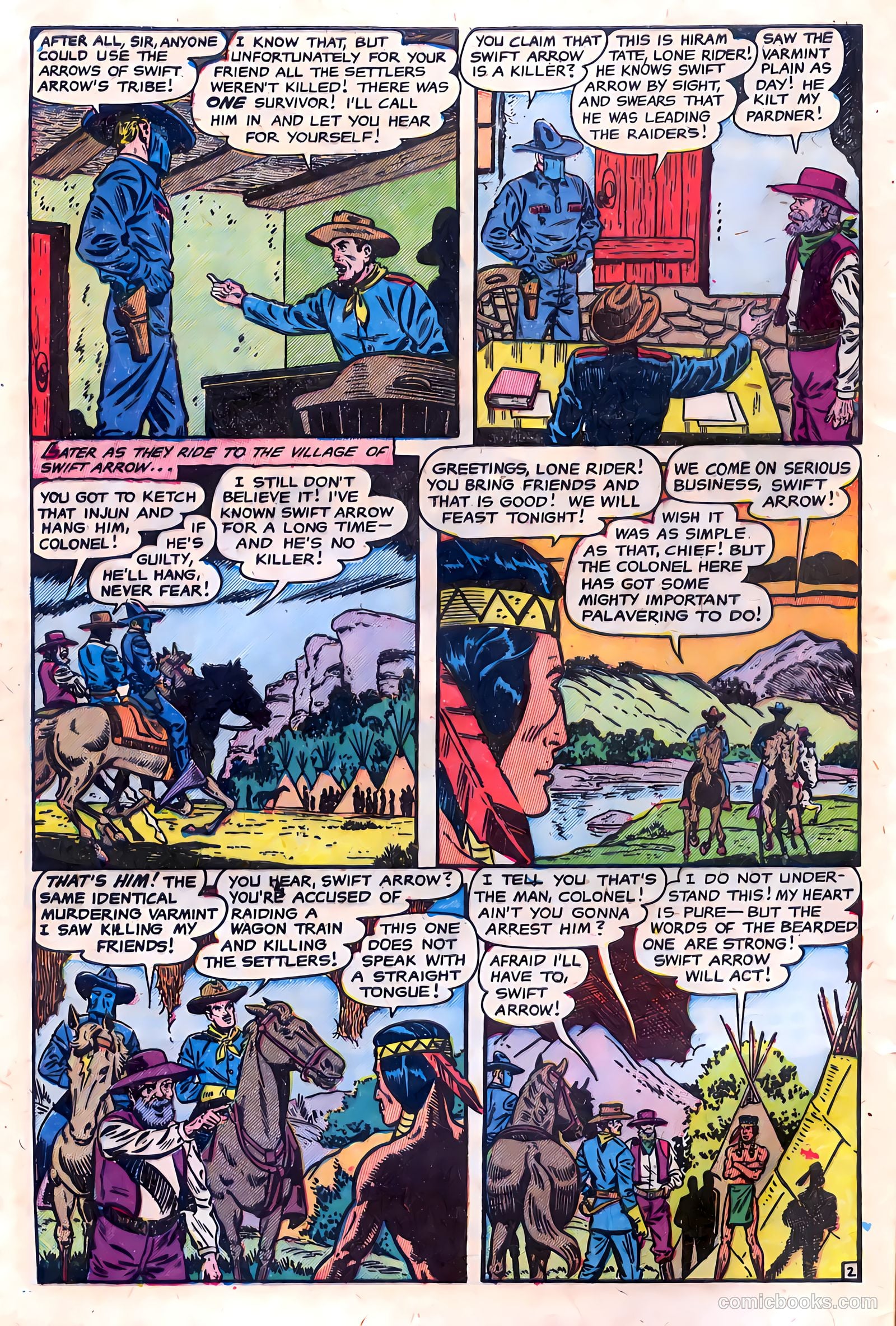 The Lone Rider #15 — page 4 of 36