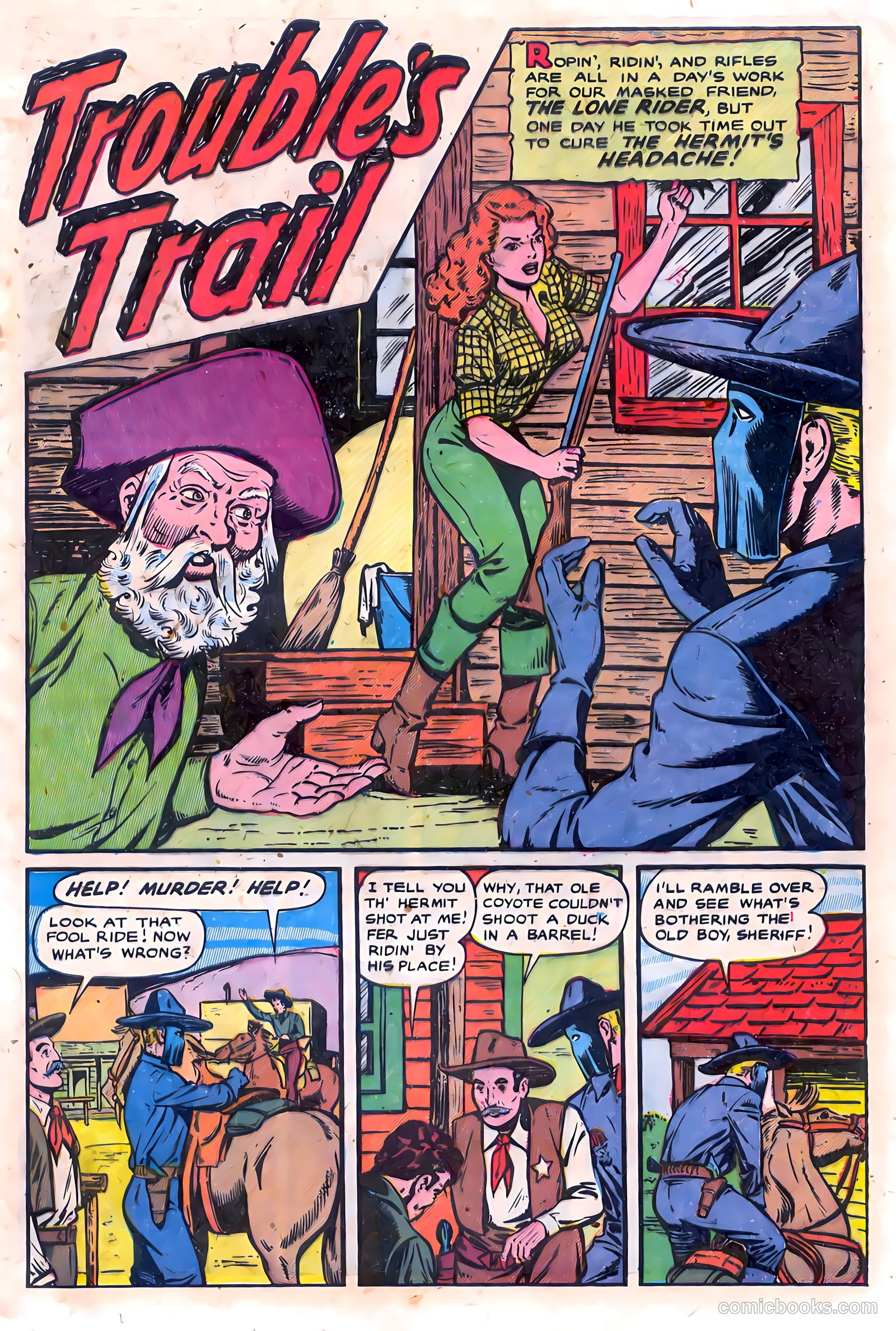The Lone Rider #15 — page 9 of 36