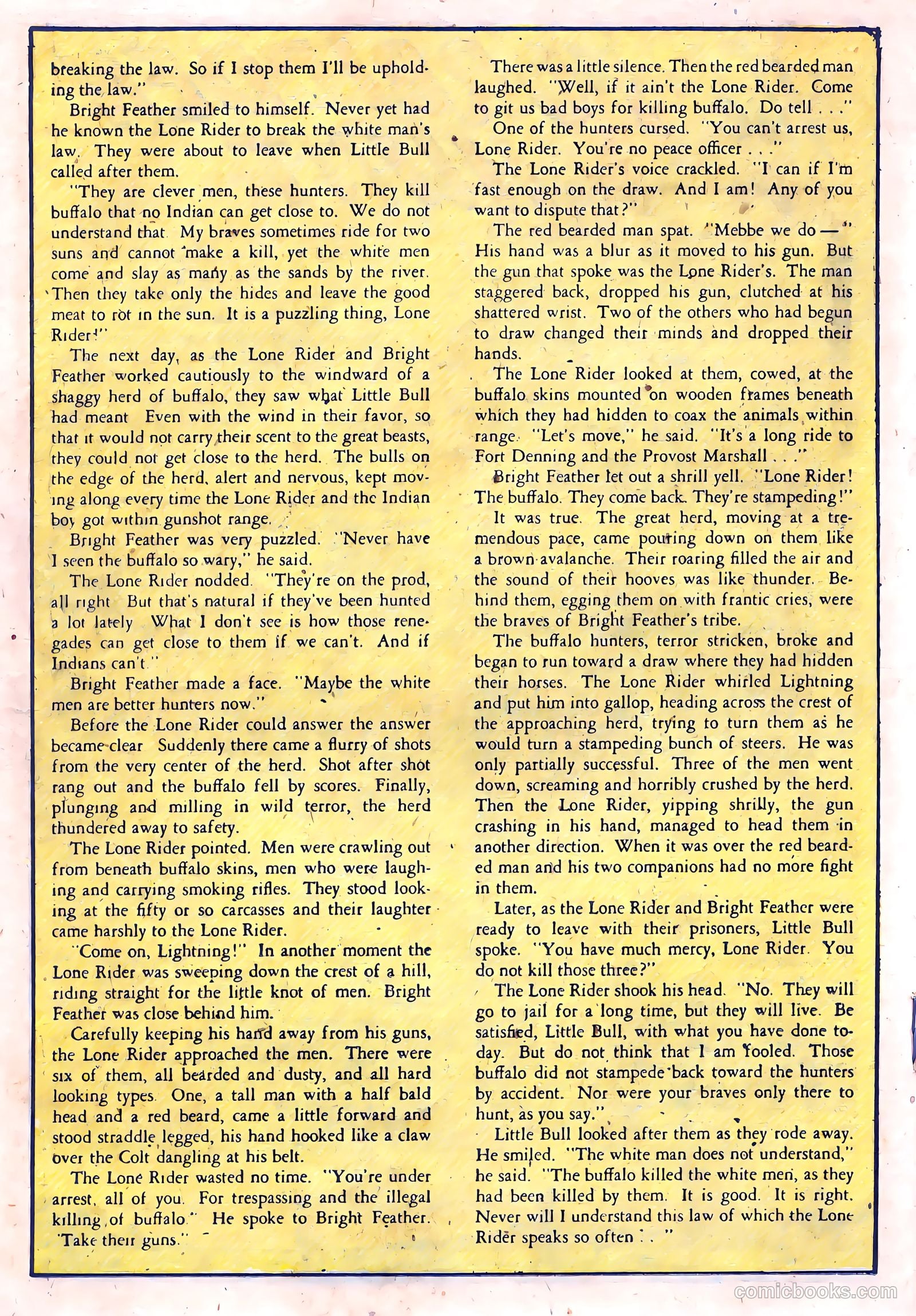 The Lone Rider #15 — page 18 of 36