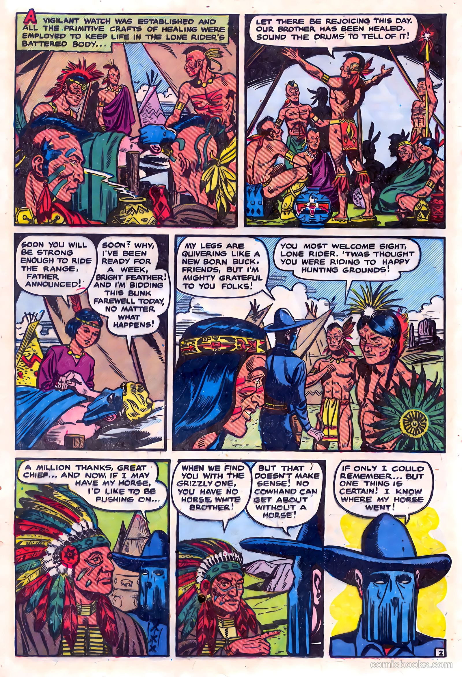 The Lone Rider #15 — page 20 of 36