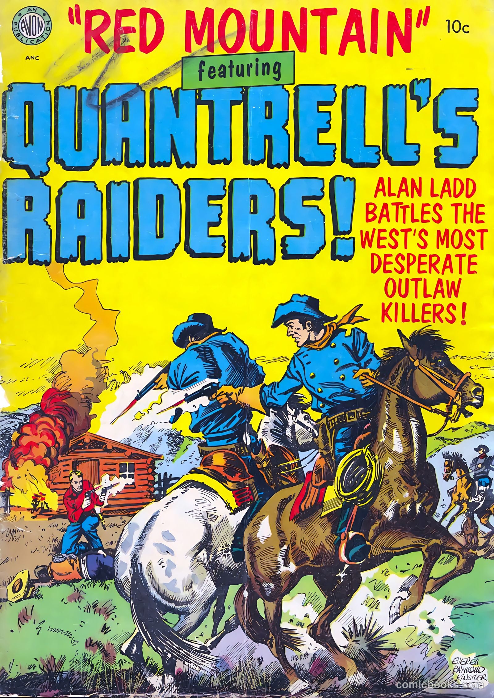 Red Mountain Featuring Quantrell's Raiders #1 — page 1 of 36
