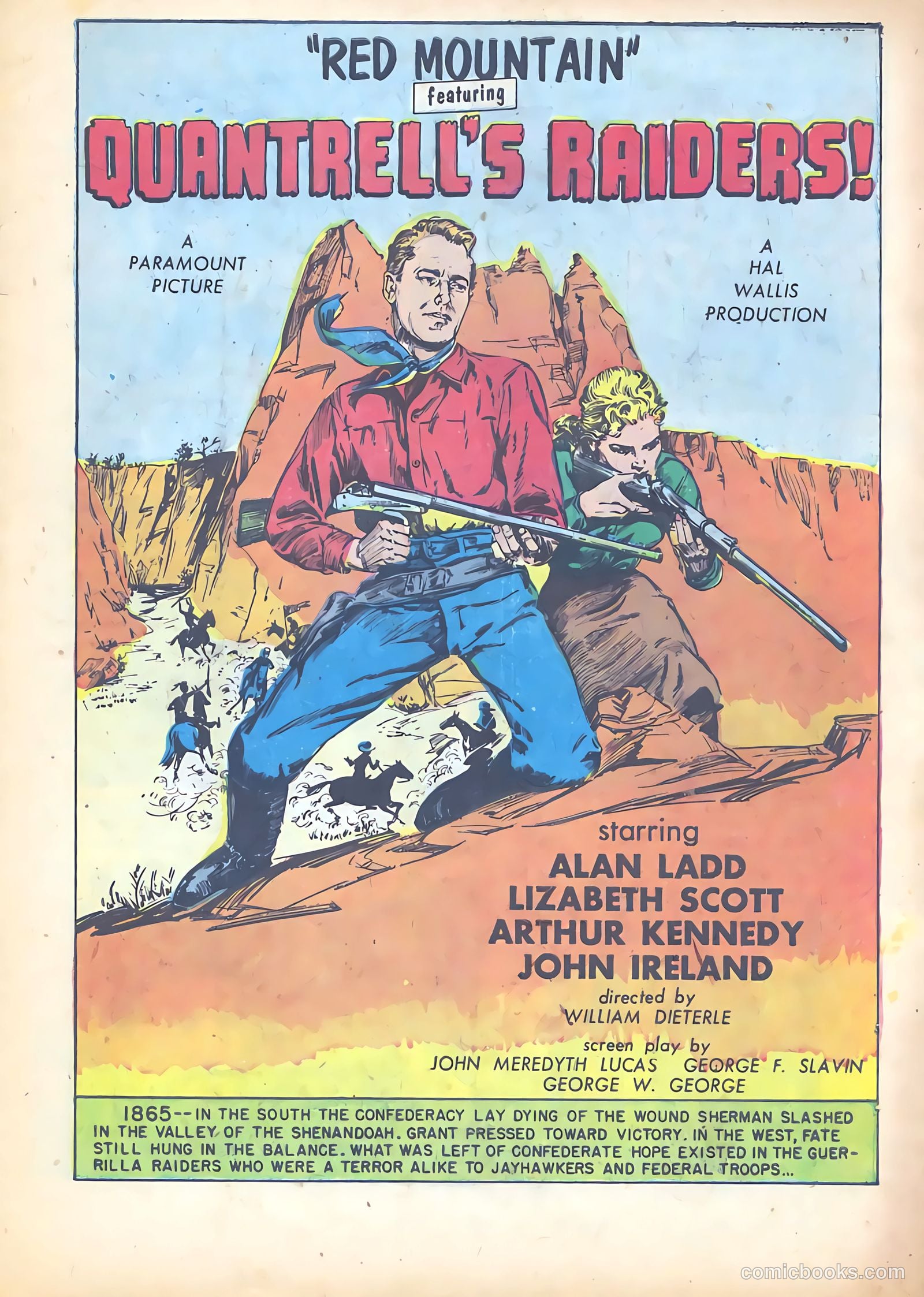 Red Mountain Featuring Quantrell's Raiders #1 — page 3 of 36