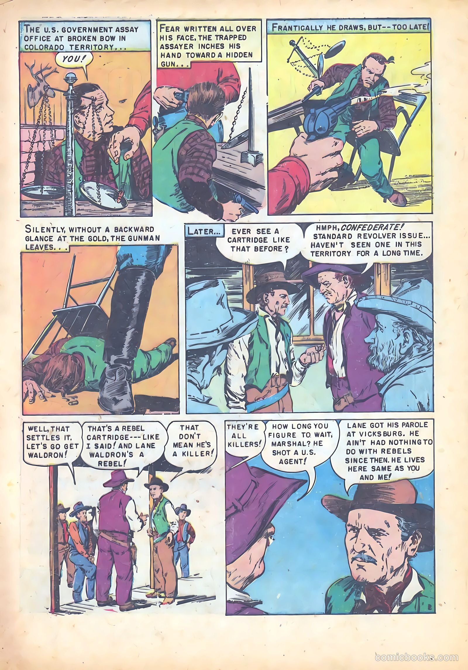 Red Mountain Featuring Quantrell's Raiders #1 — page 4 of 36