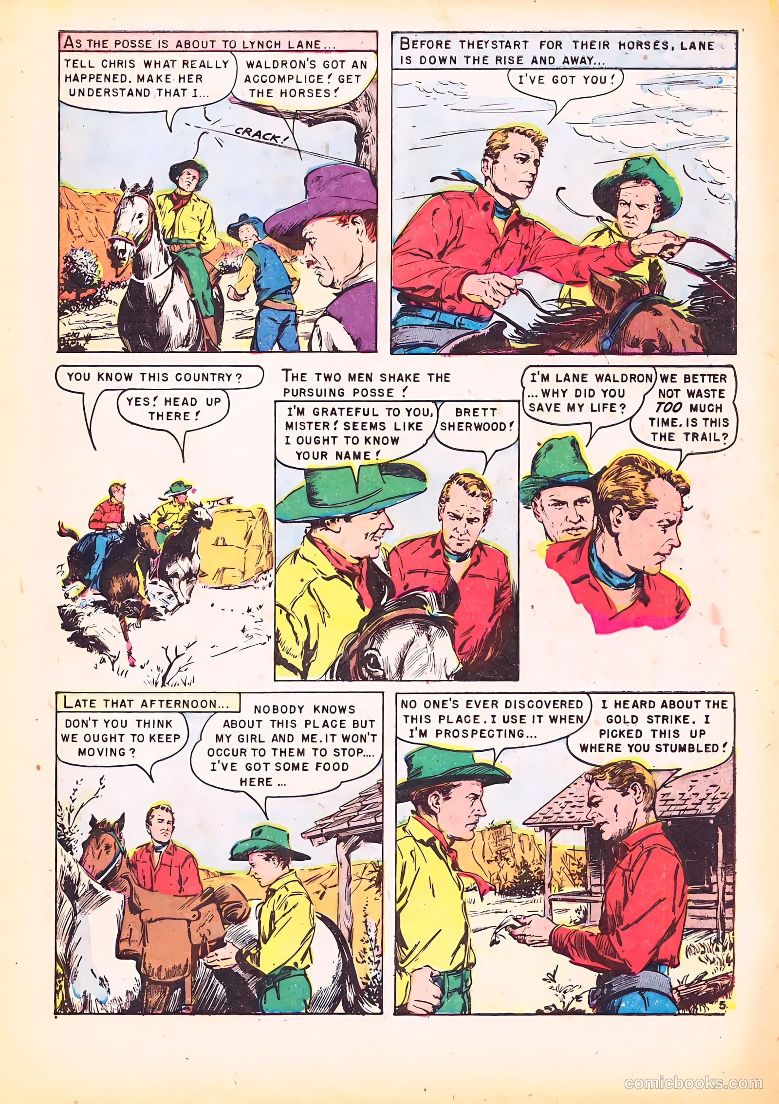 Red Mountain Featuring Quantrell's Raiders #1 — page 7 of 36