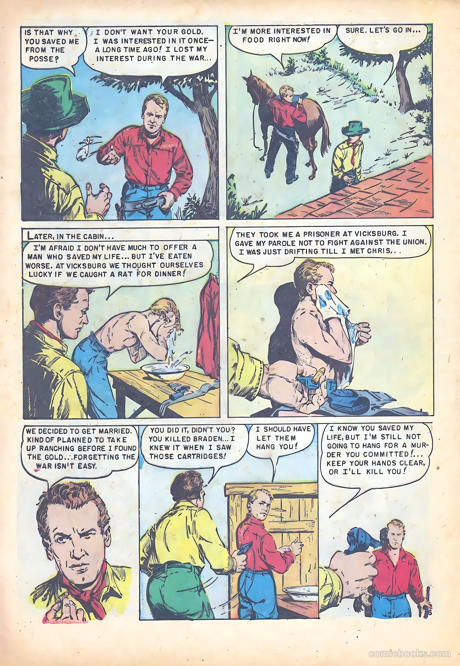 Red Mountain Featuring Quantrell's Raiders #1 — page 8 of 36