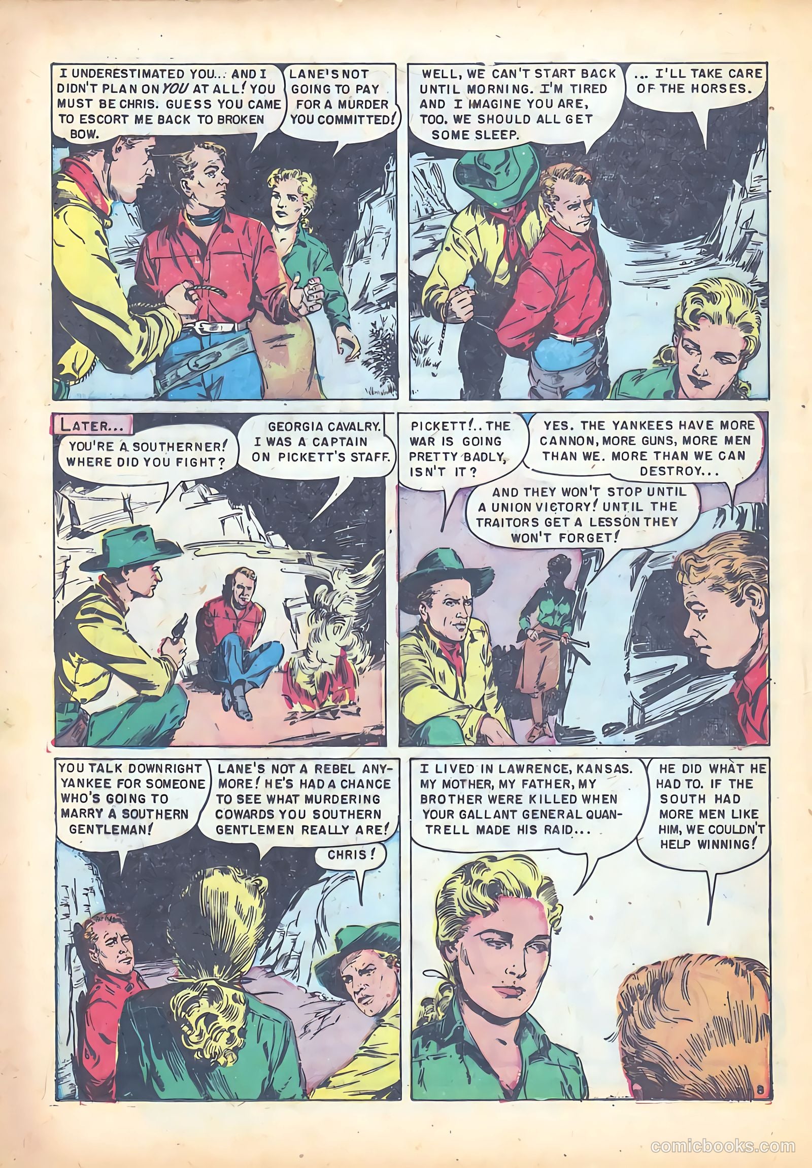 Red Mountain Featuring Quantrell's Raiders #1 — page 12 of 36