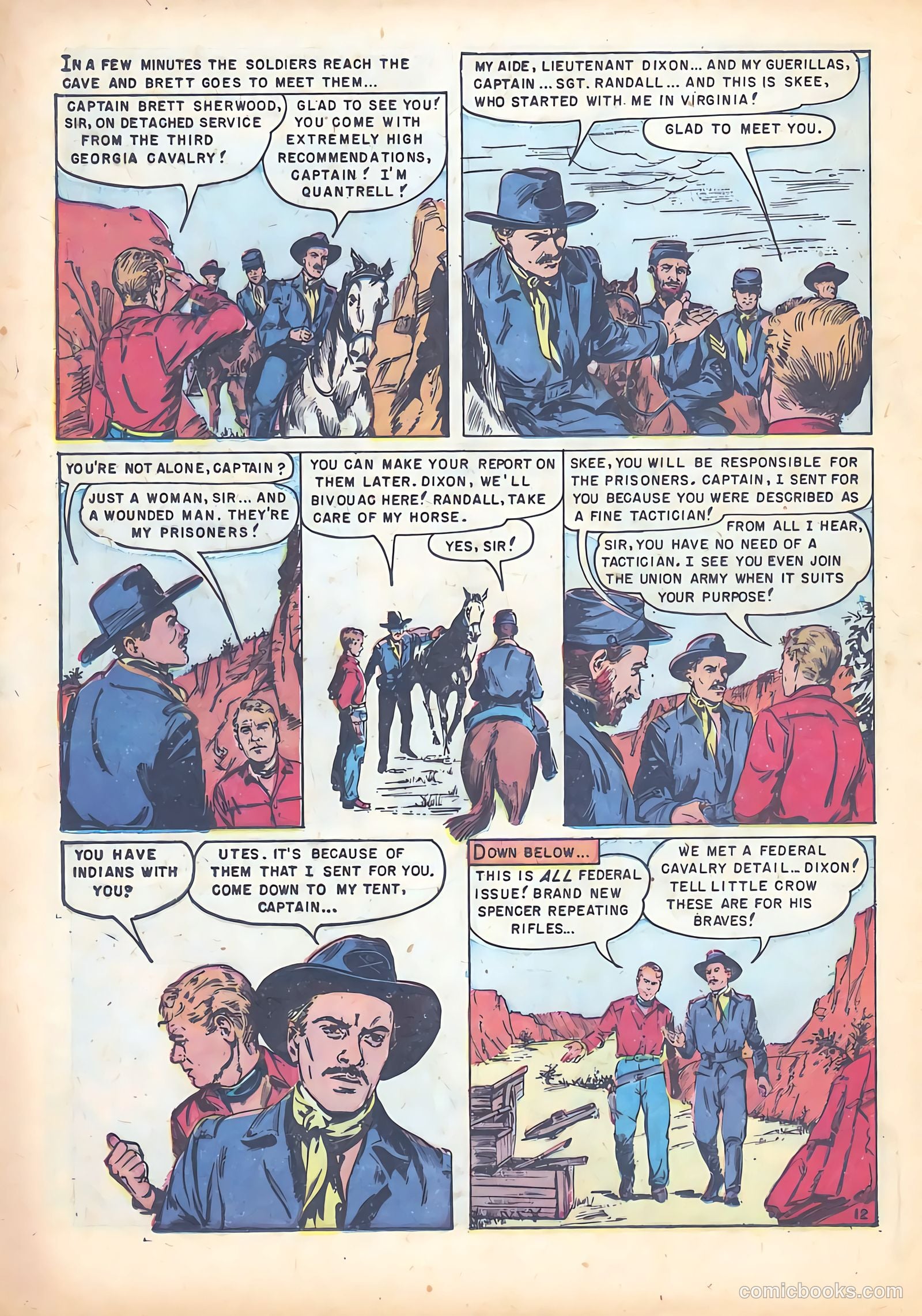 Red Mountain Featuring Quantrell's Raiders #1 — page 16 of 36
