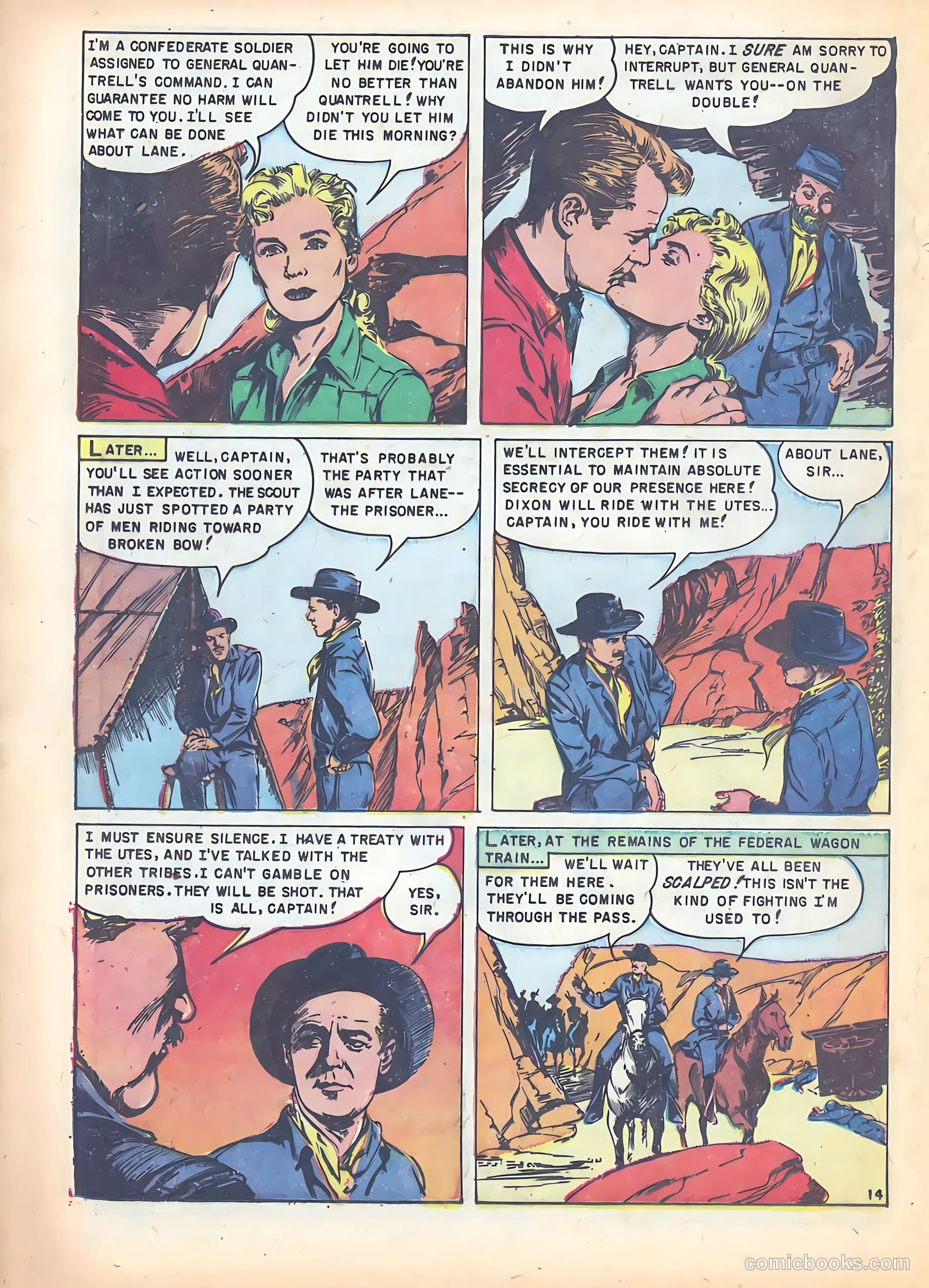 Red Mountain Featuring Quantrell's Raiders #1 — page 20 of 36