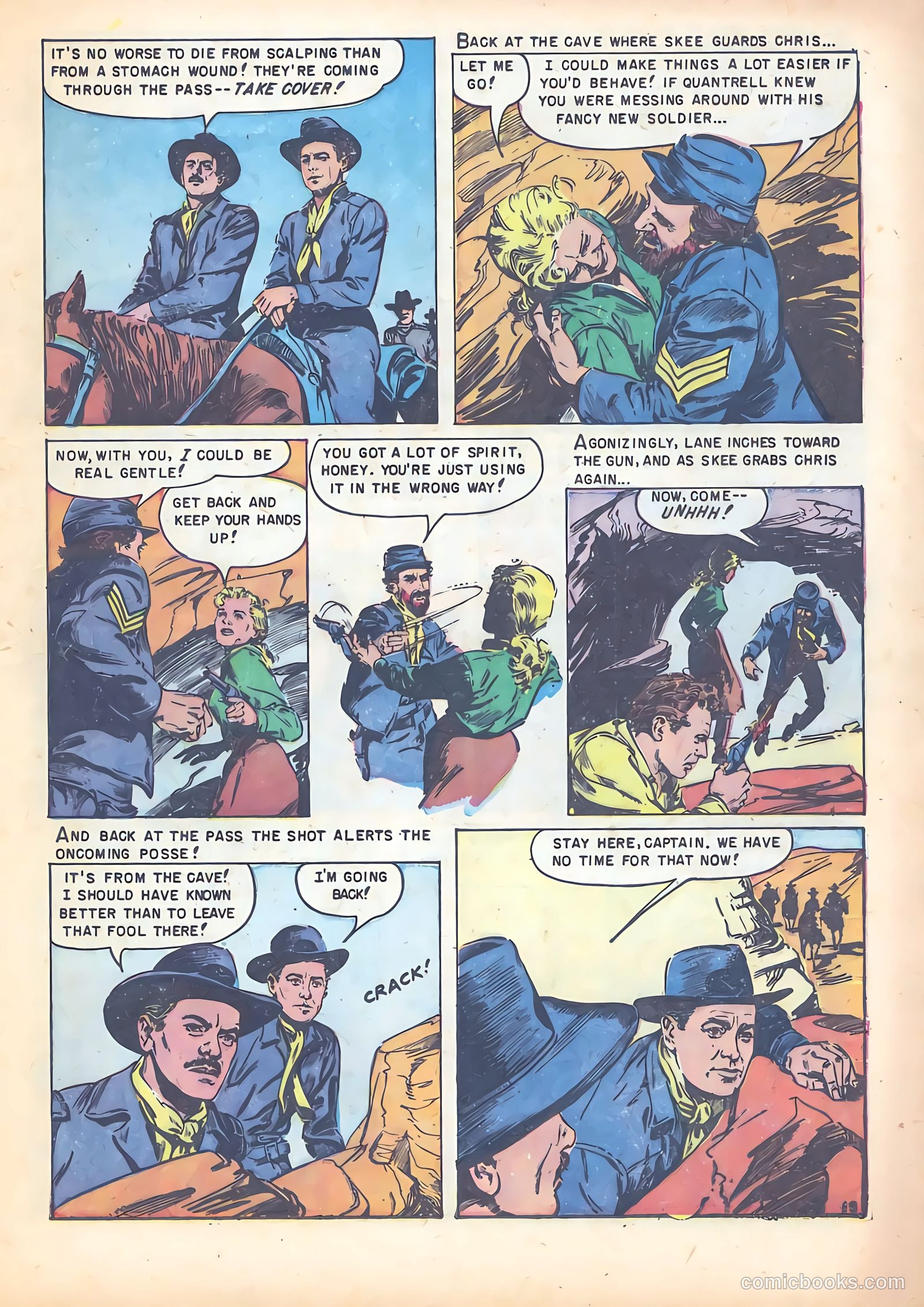Red Mountain Featuring Quantrell's Raiders #1 — page 21 of 36