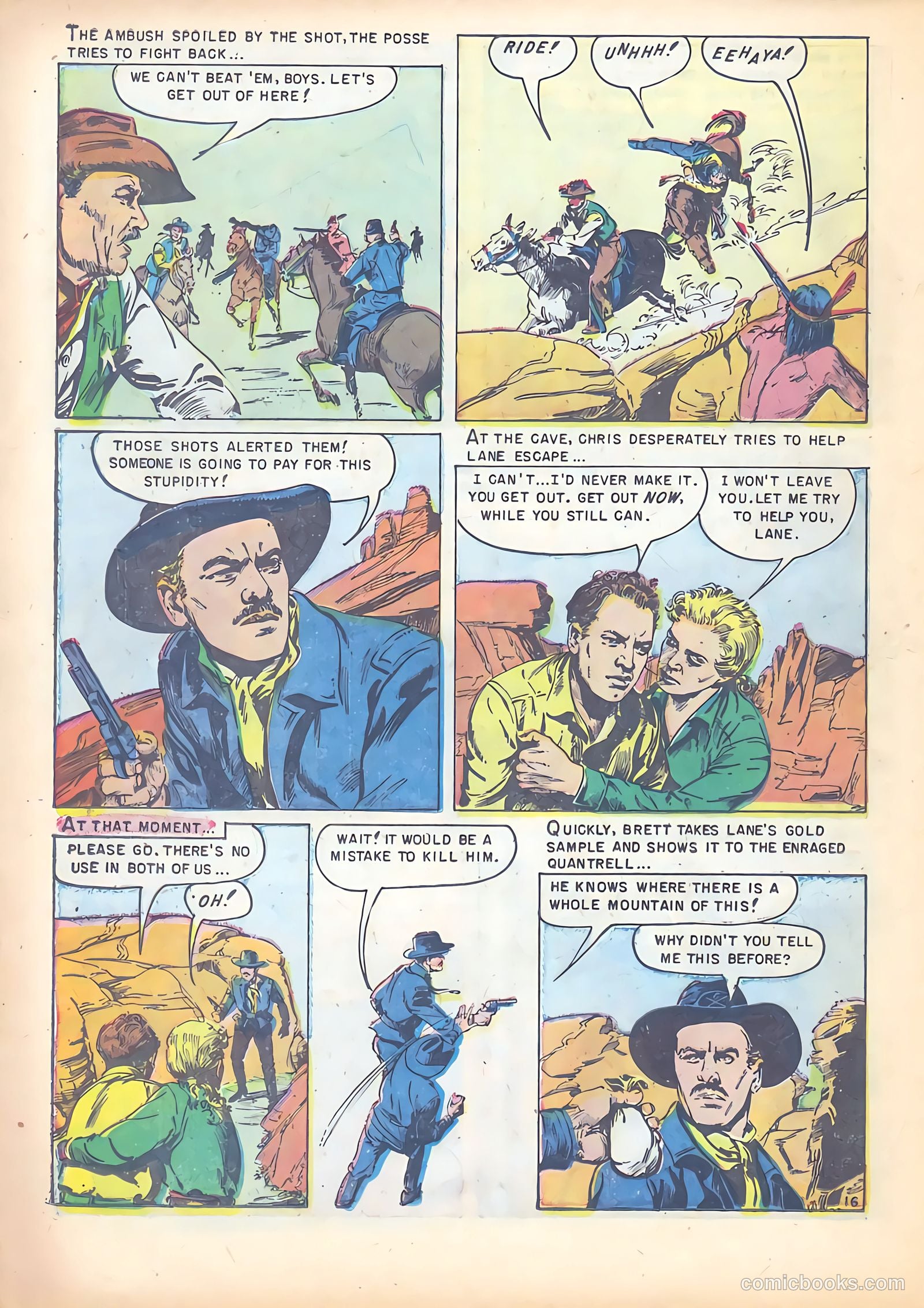 Red Mountain Featuring Quantrell's Raiders #1 — page 22 of 36