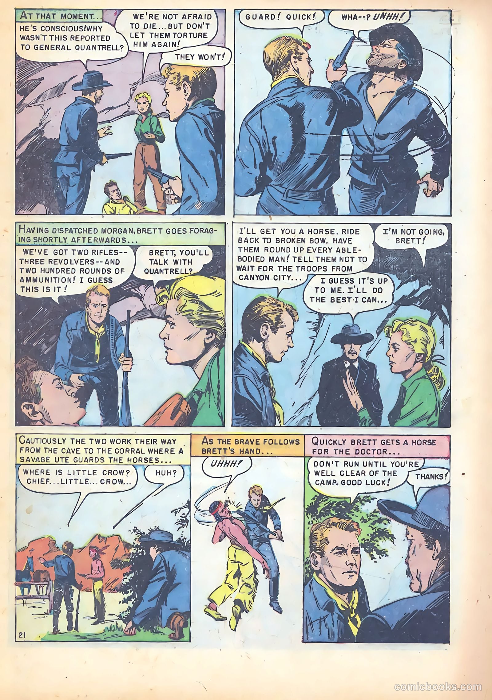 Red Mountain Featuring Quantrell's Raiders #1 — page 29 of 36