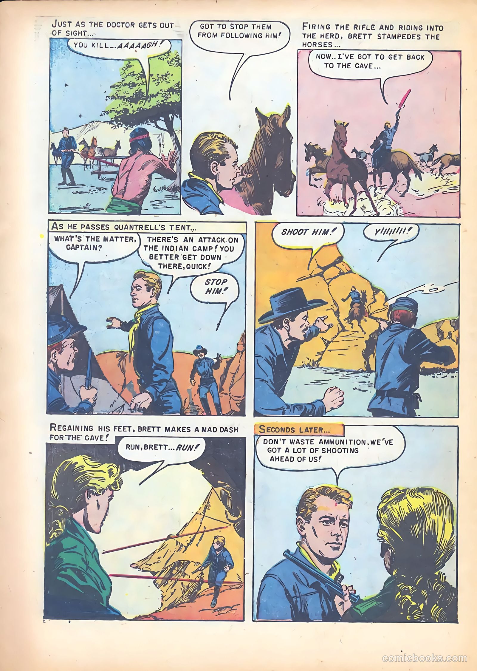 Red Mountain Featuring Quantrell's Raiders #1 — page 30 of 36