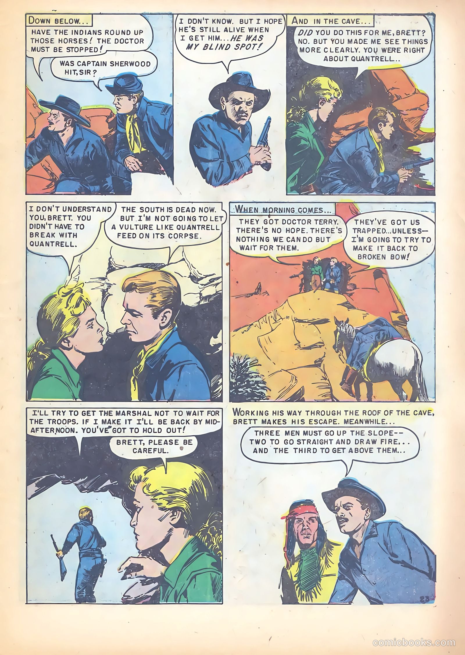 Red Mountain Featuring Quantrell's Raiders #1 — page 31 of 36