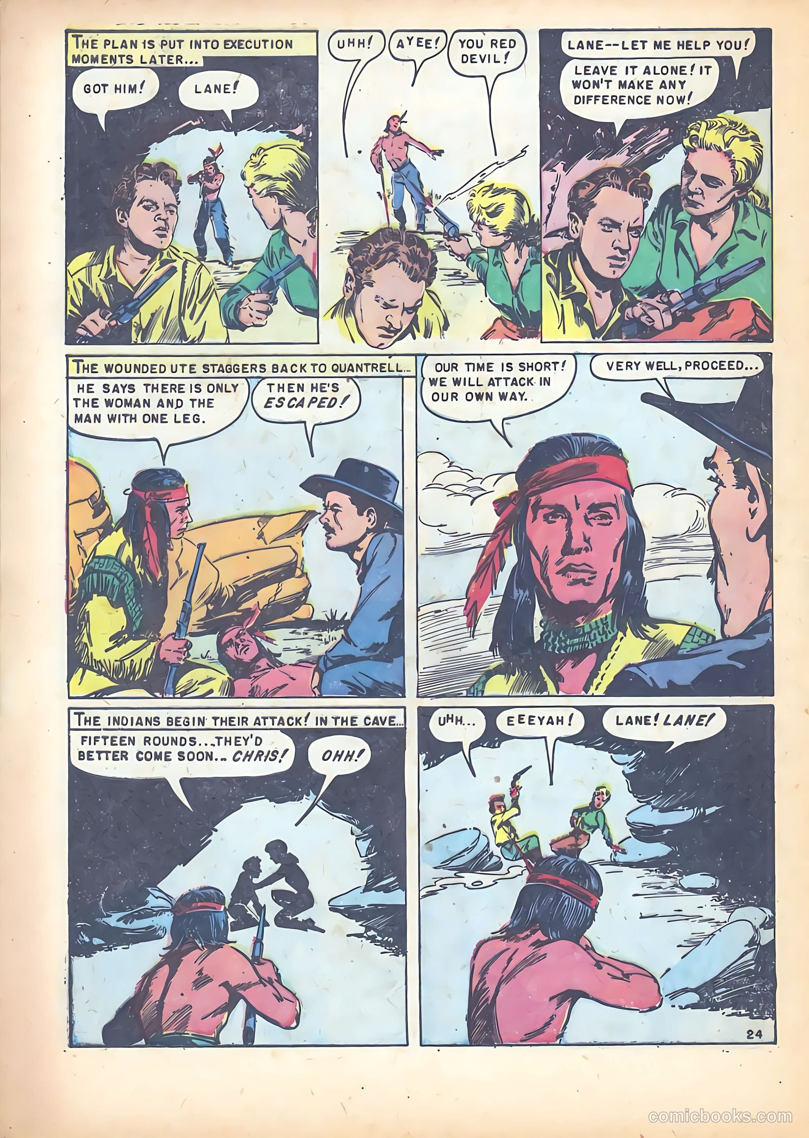 Red Mountain Featuring Quantrell's Raiders #1 — page 32 of 36