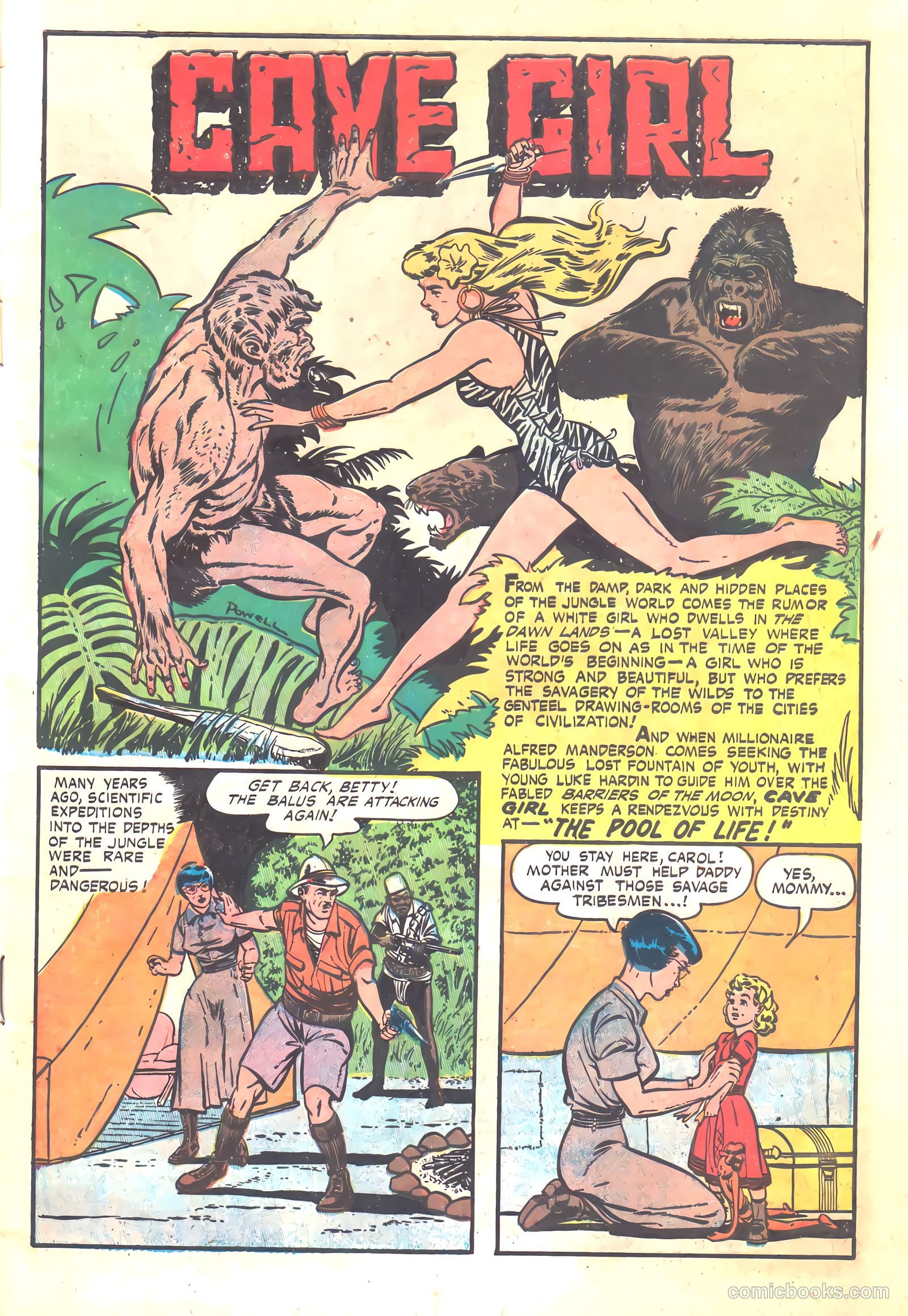 Cave Girl #11 — page 3 of 36