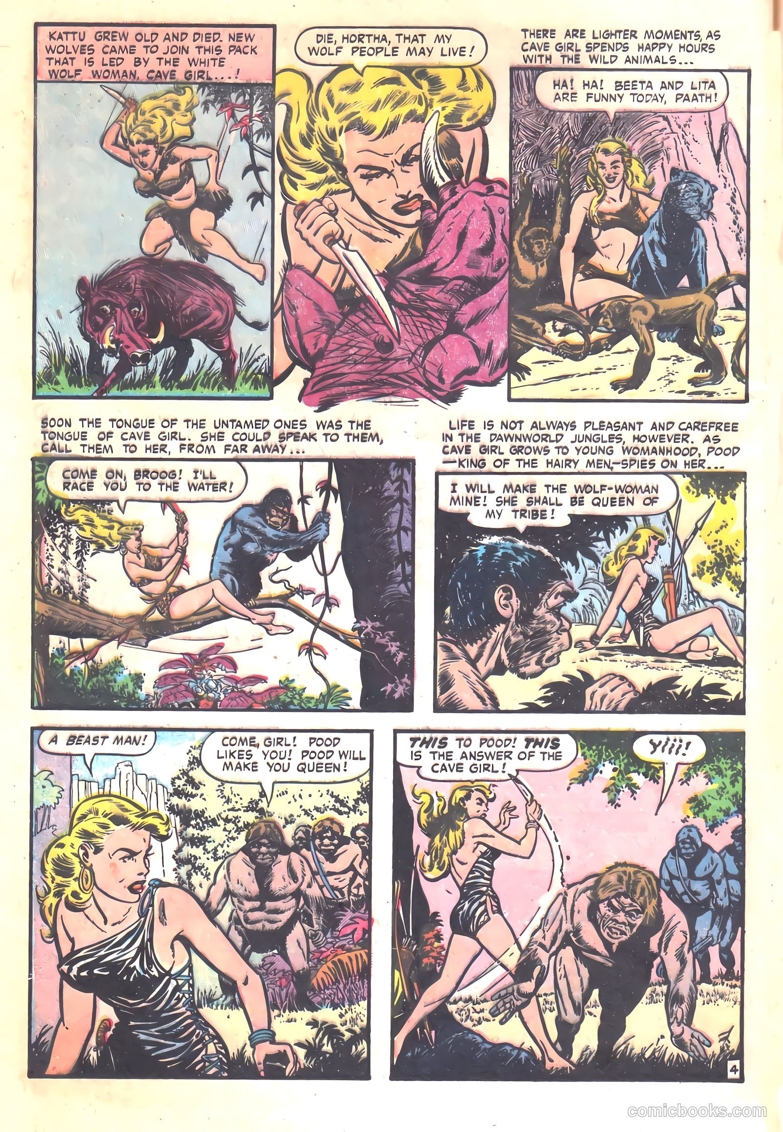 Cave Girl #11 — page 6 of 36