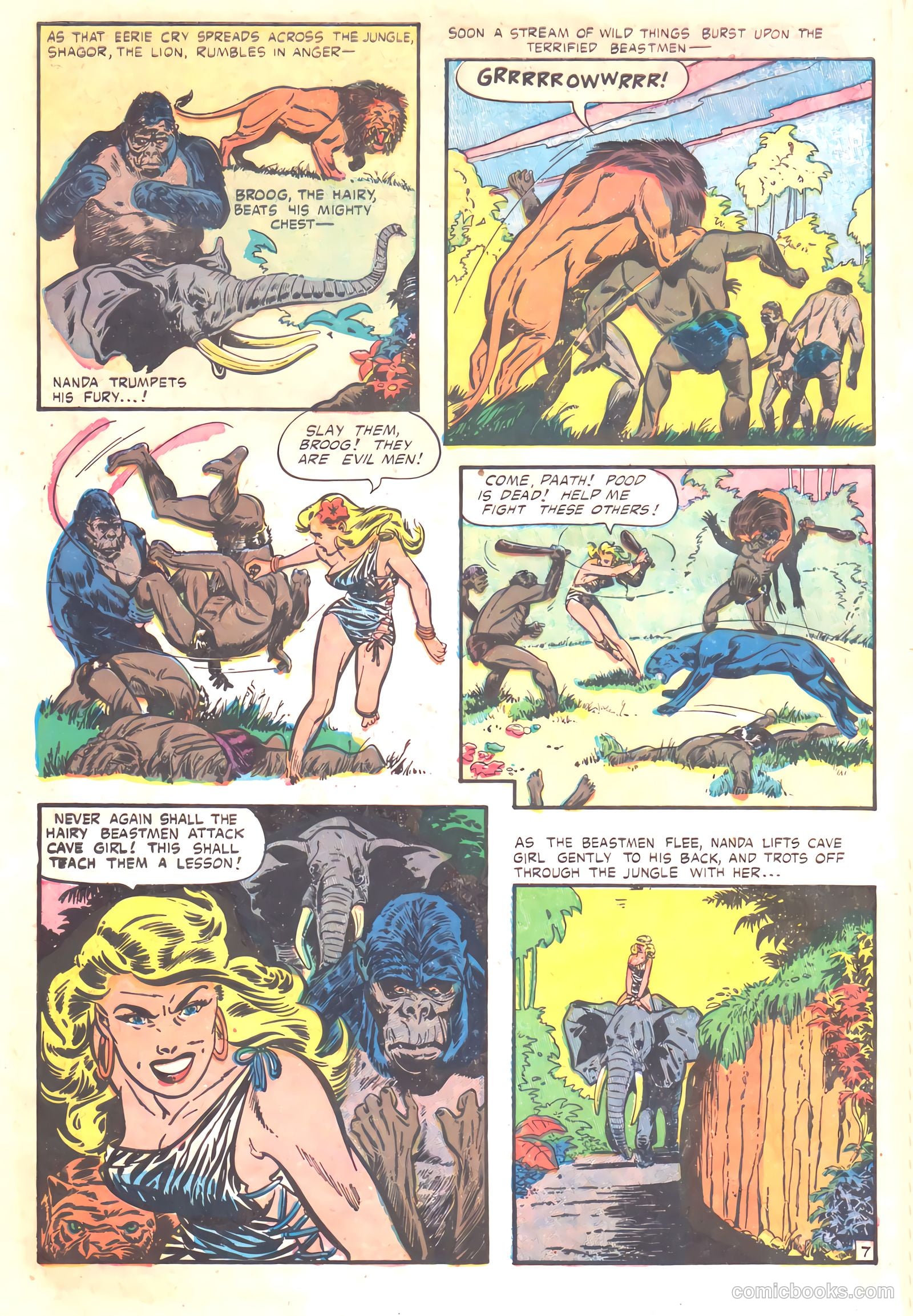 Cave Girl #11 — page 10 of 36