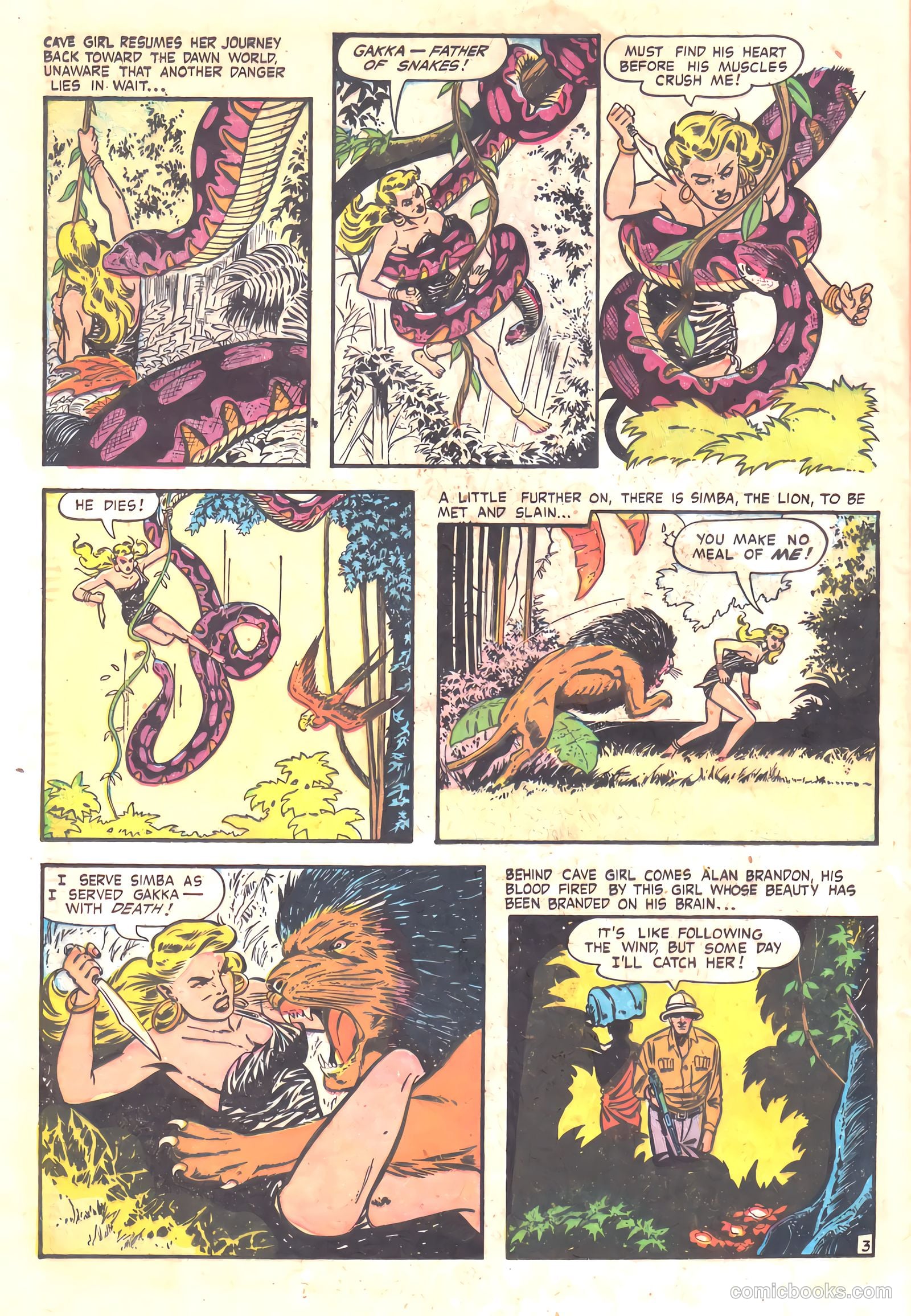 Cave Girl #11 — page 22 of 36
