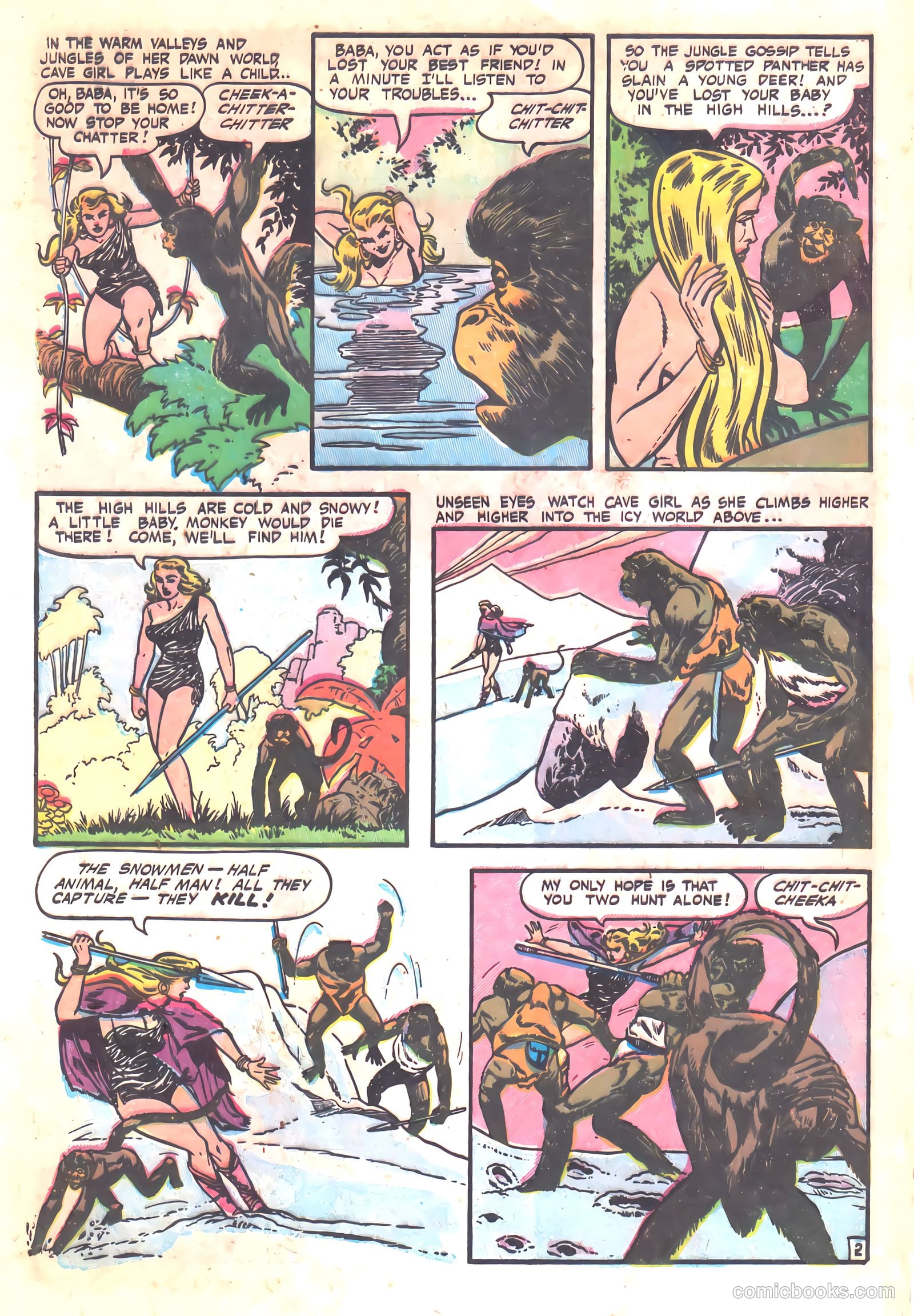 Cave Girl #11 — page 28 of 36