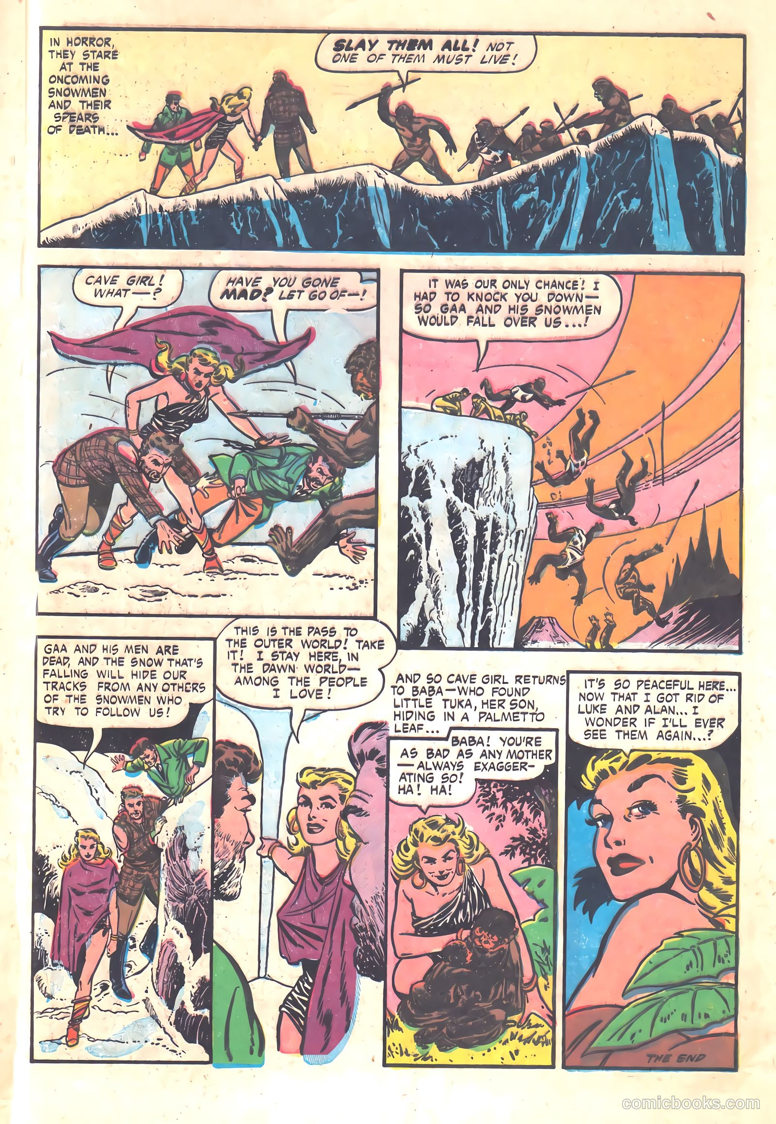 Cave Girl #11 — page 33 of 36