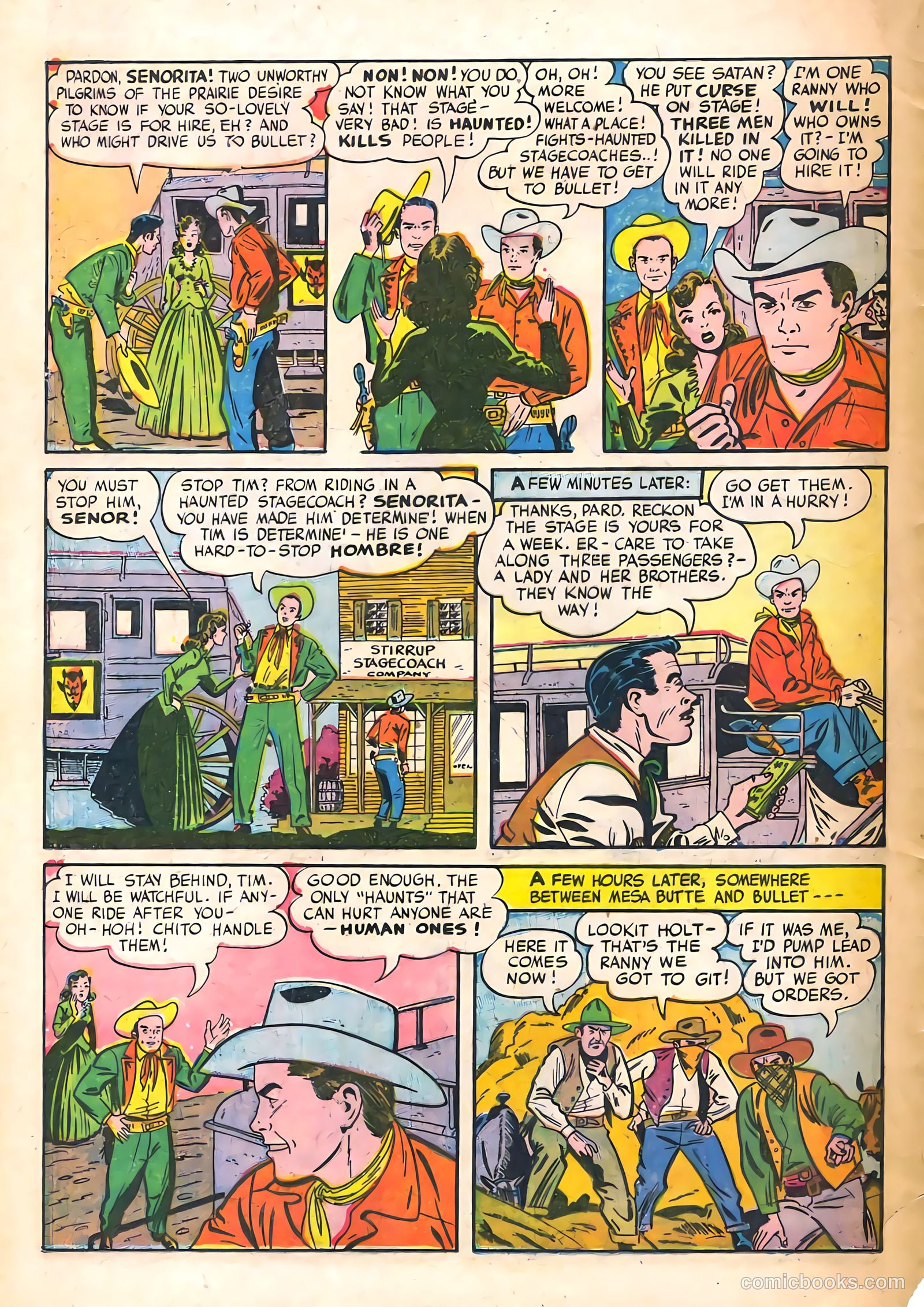 Tim Holt #1 — page 4 of 36