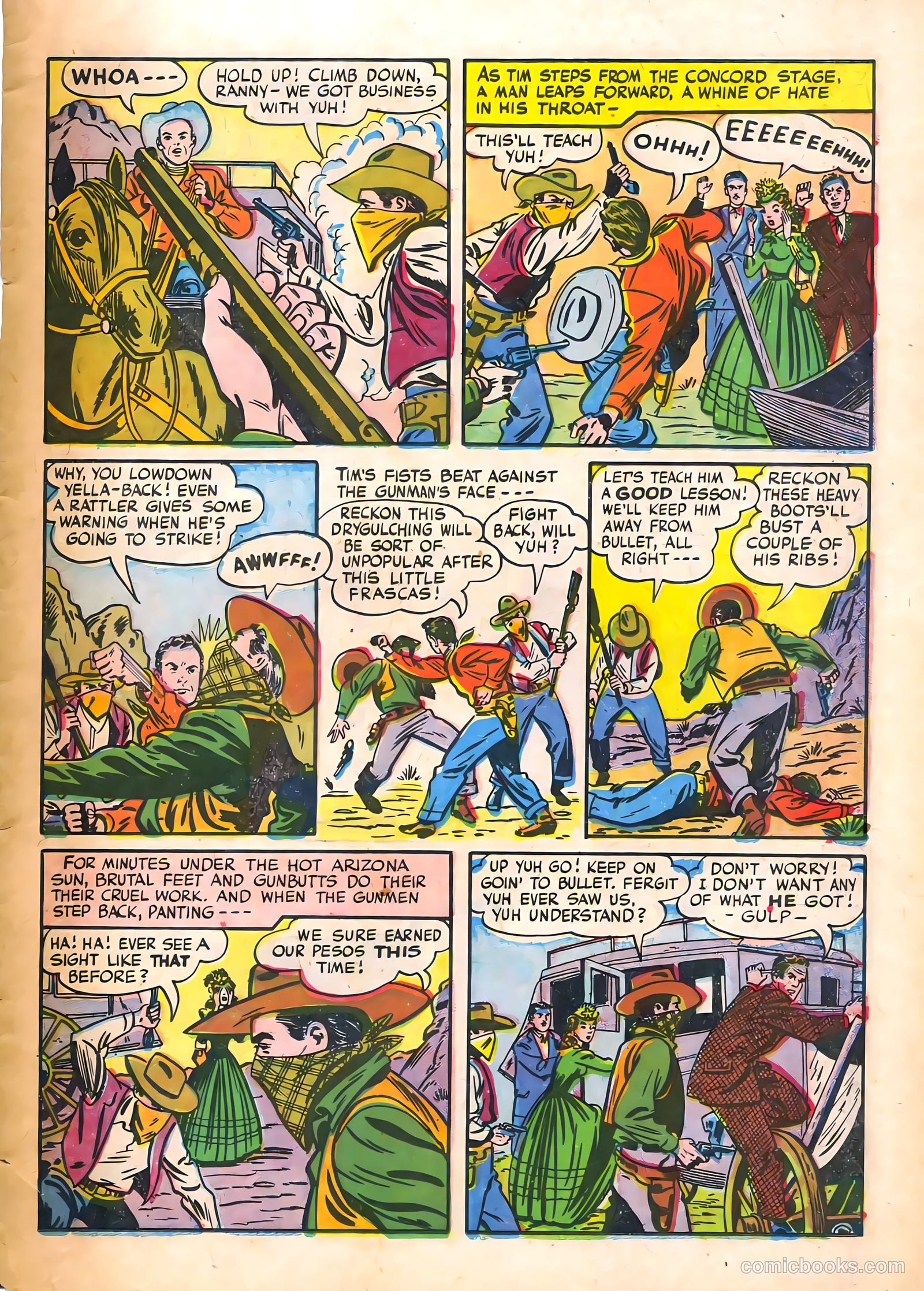 Tim Holt #1 — page 5 of 36