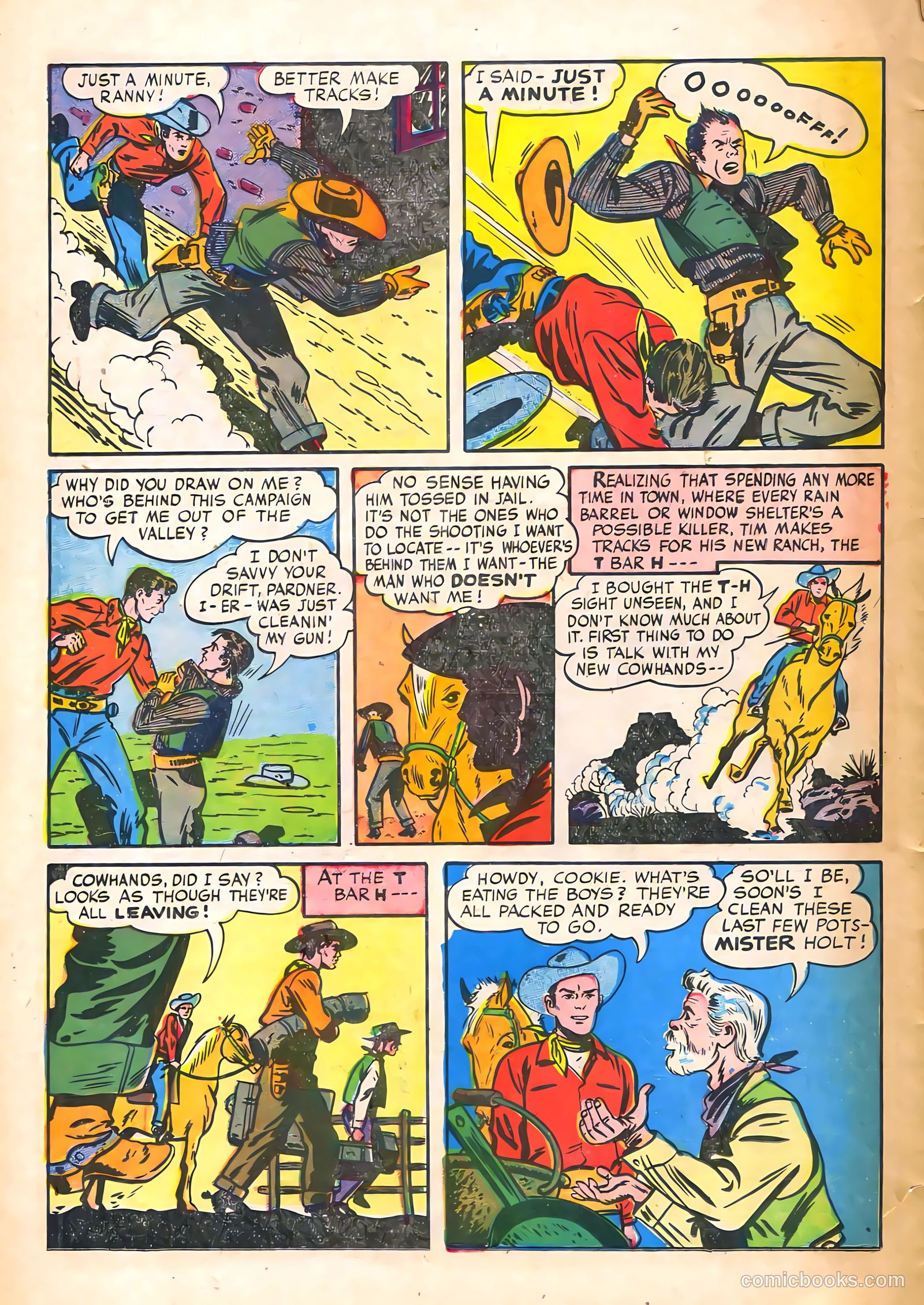 Tim Holt #1 — page 10 of 36