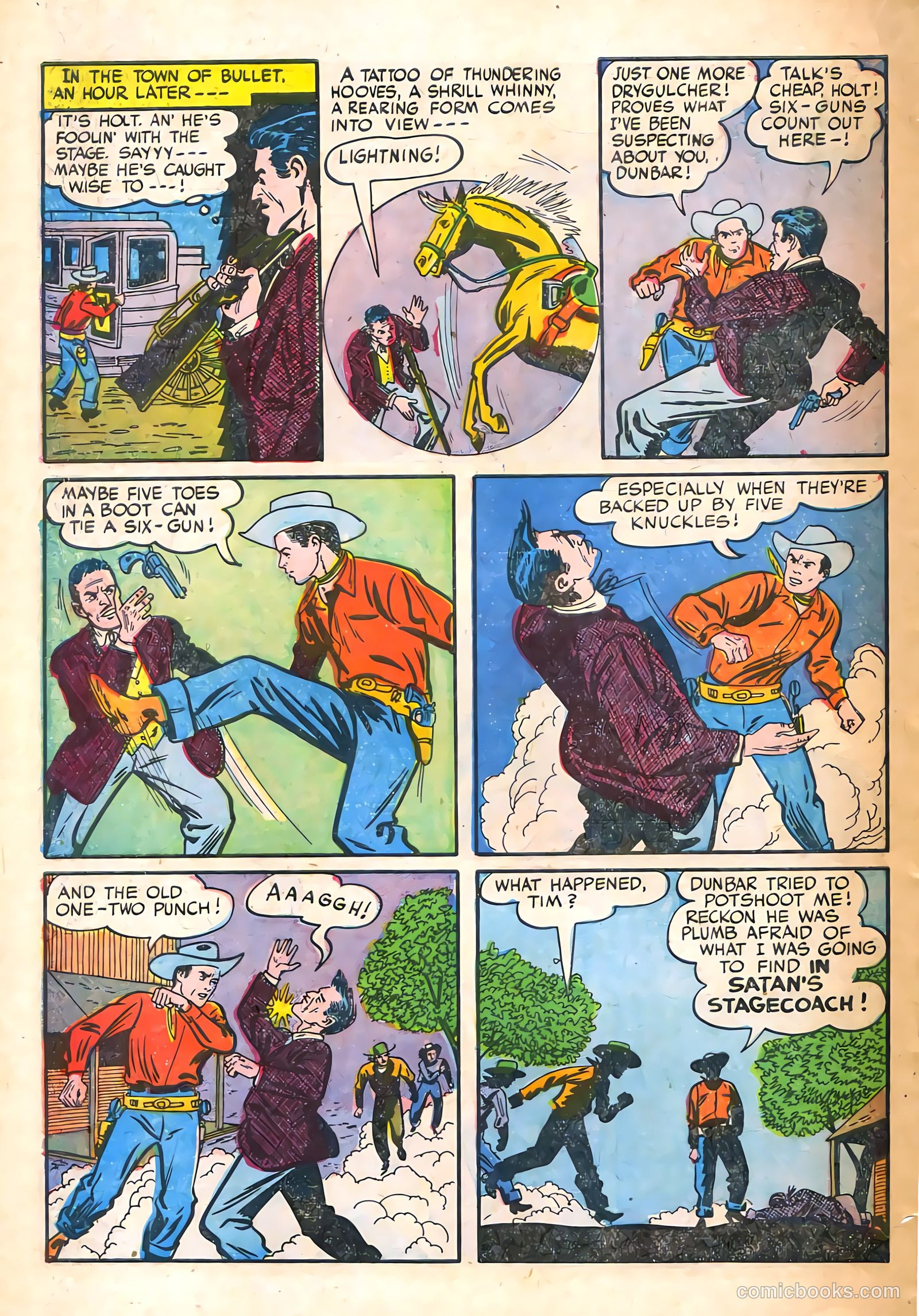 Tim Holt #1 — page 16 of 36