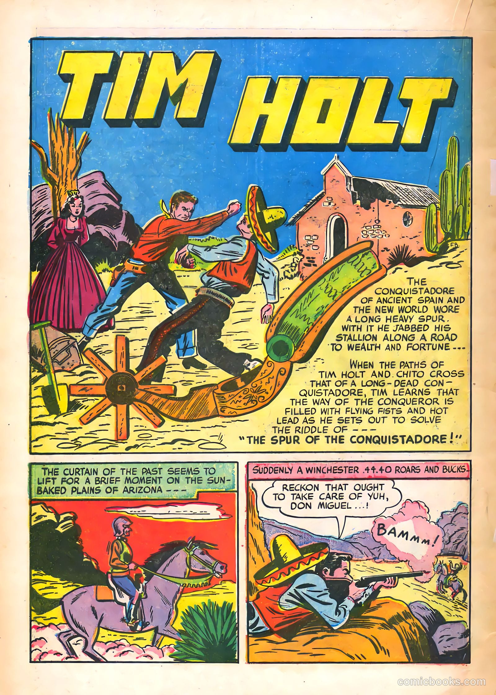 Tim Holt #1 — page 20 of 36