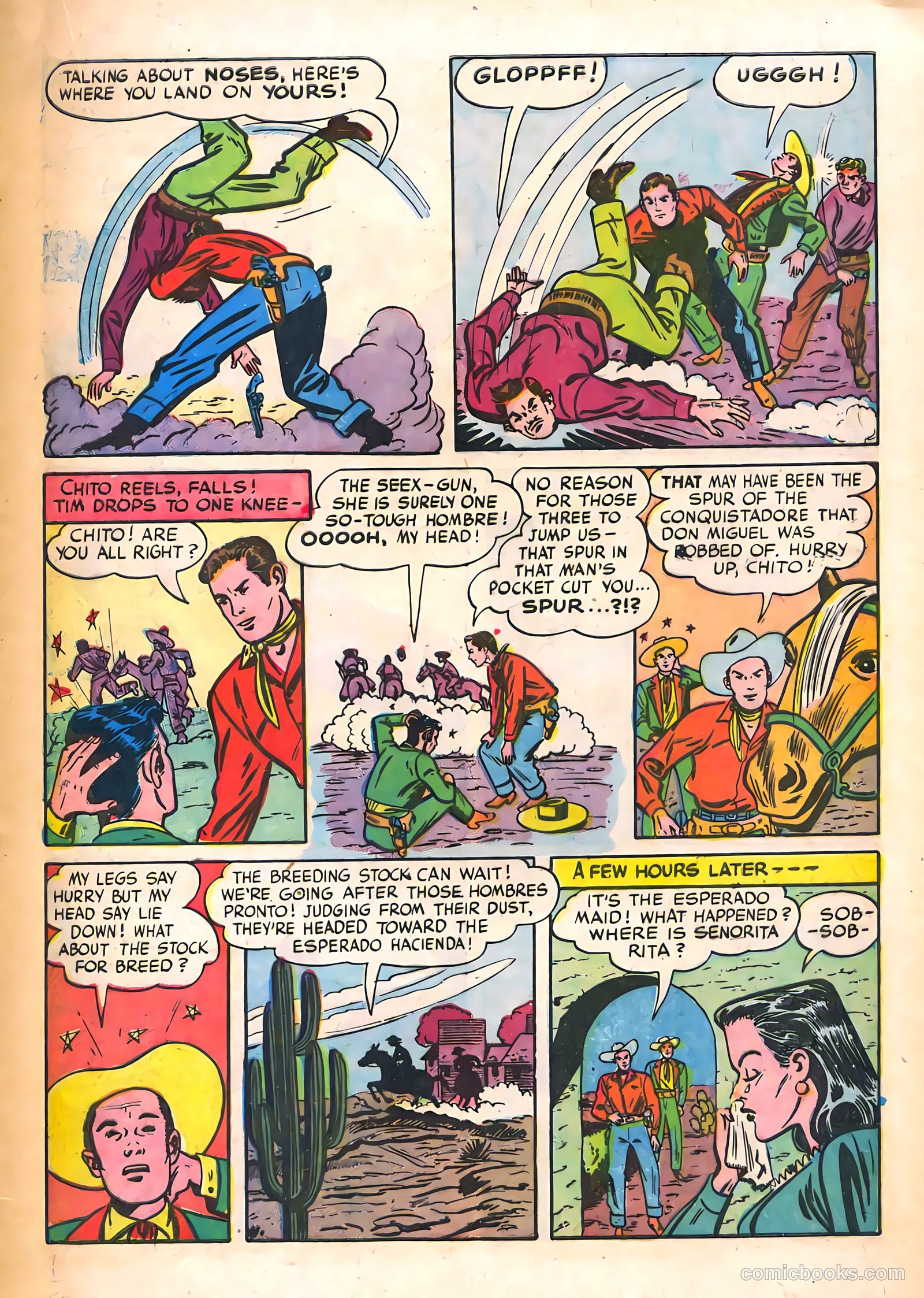 Tim Holt #1 — page 23 of 36