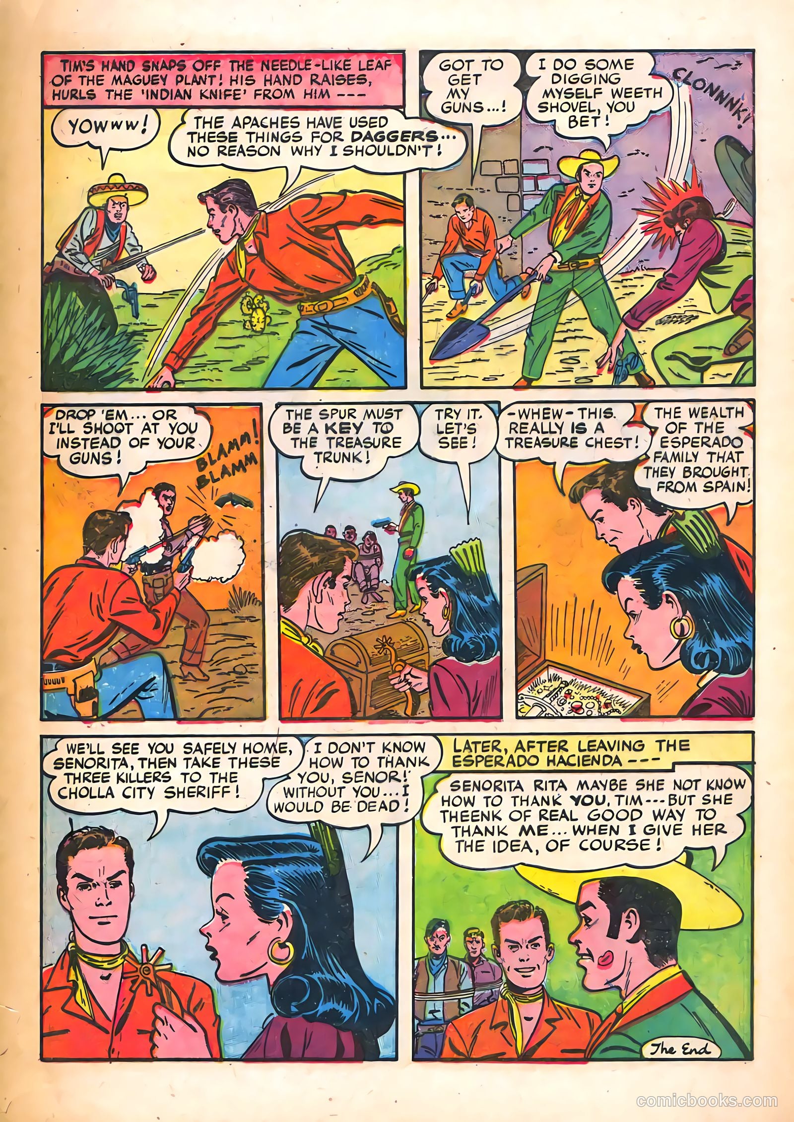 Tim Holt #1 — page 25 of 36