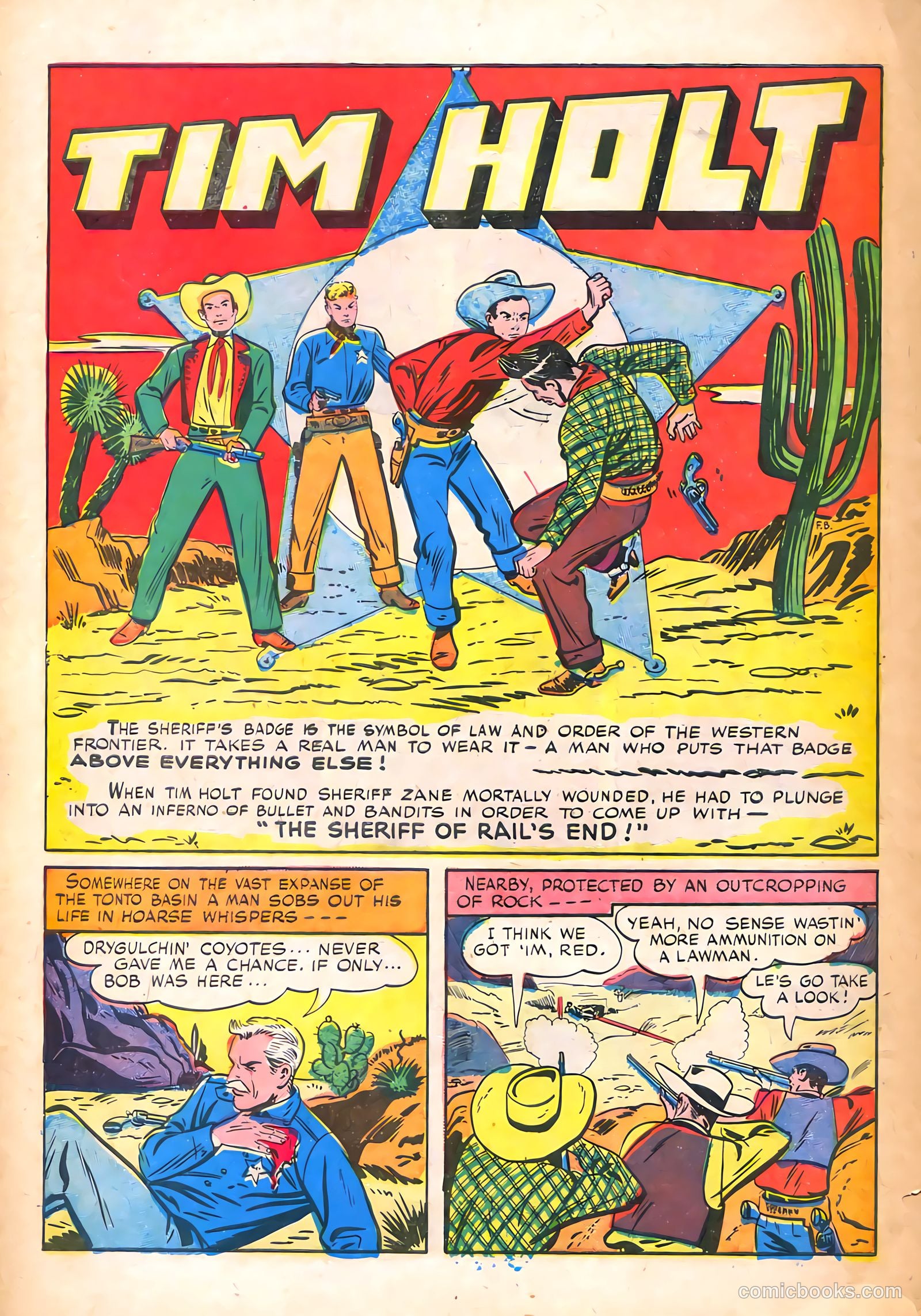 Tim Holt #1 — page 26 of 36